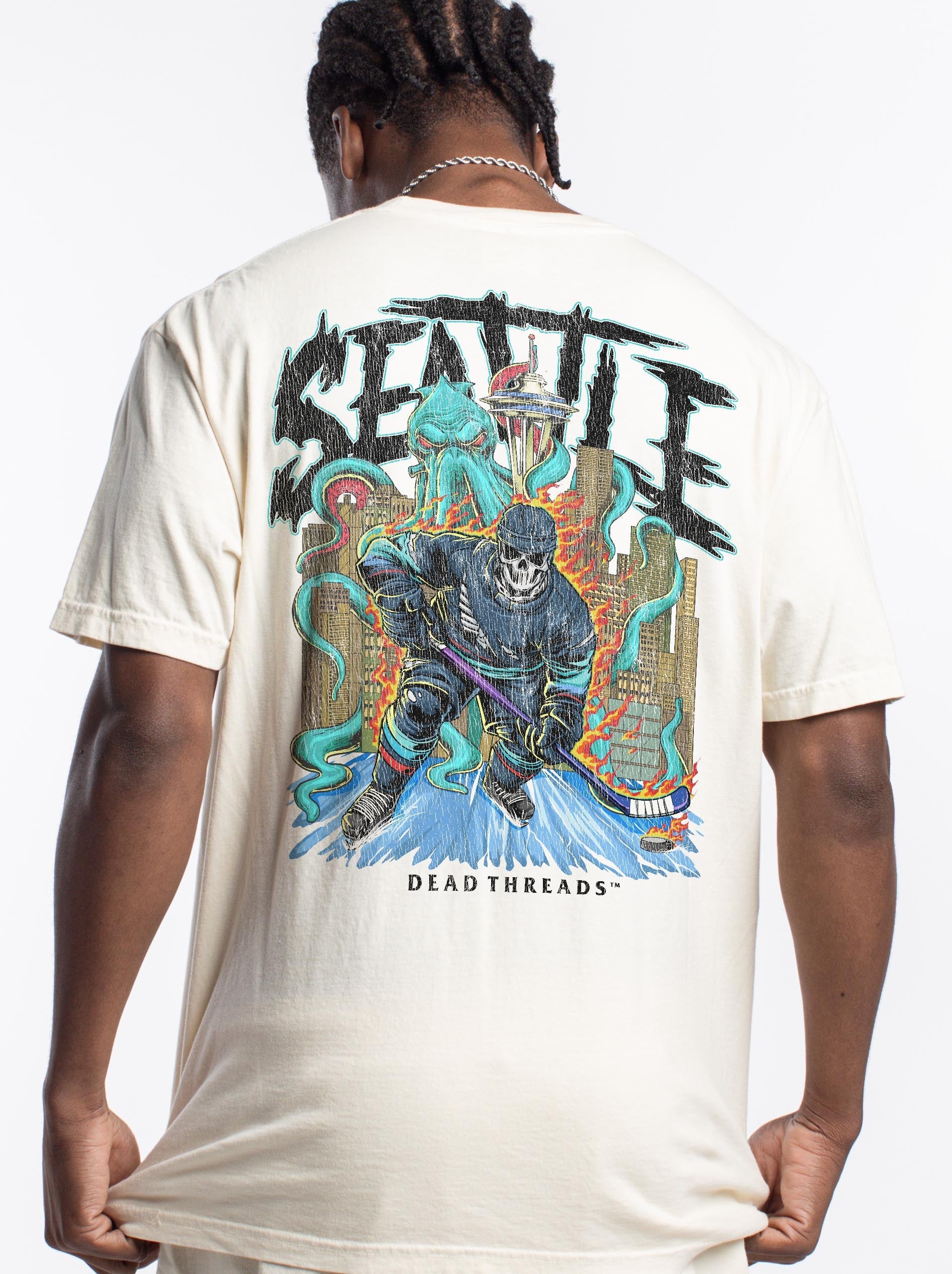 SEATTLE HOCKEY - “DT ESSENTIAL" PREMIUM T - SHIRT – T-Shirt – Dead Threads Apparel