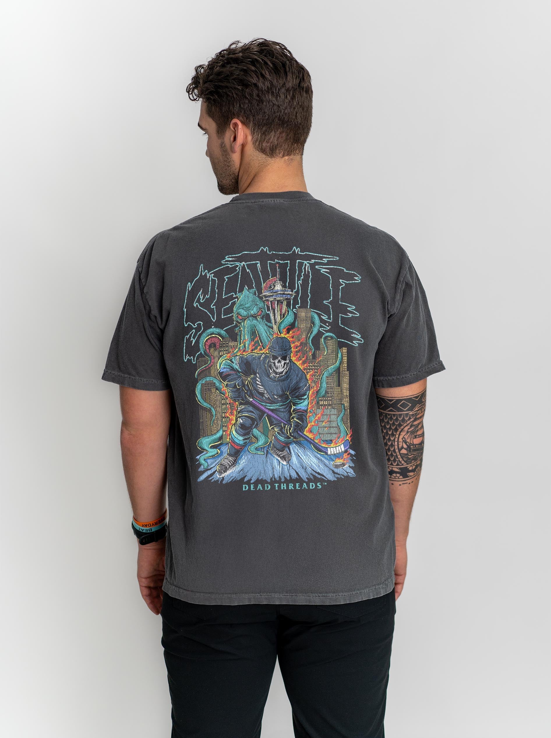 SEATTLE HOCKEY - “DT ESSENTIAL" PREMIUM T - SHIRT – T-Shirt – Dead Threads Apparel