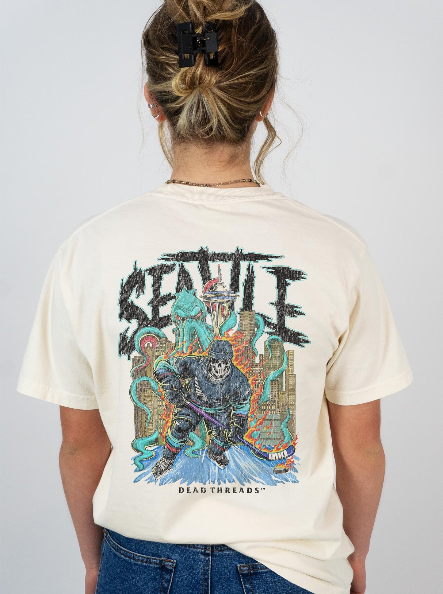 SEATTLE HOCKEY - “DT ESSENTIAL" PREMIUM T - SHIRT – T-Shirt – Dead Threads Apparel