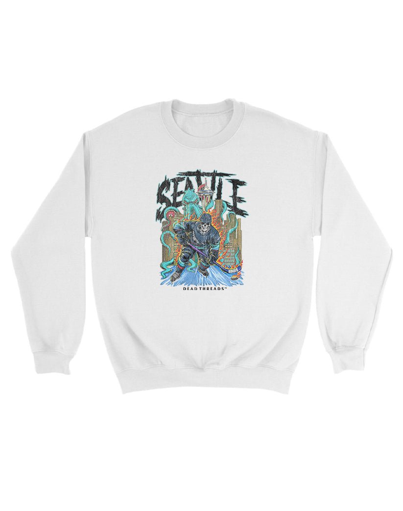 SEATTLE HOCKEY KIDS CREWNECK SWEATSHIRT – Kids clothes – Dead Threads Apparel
