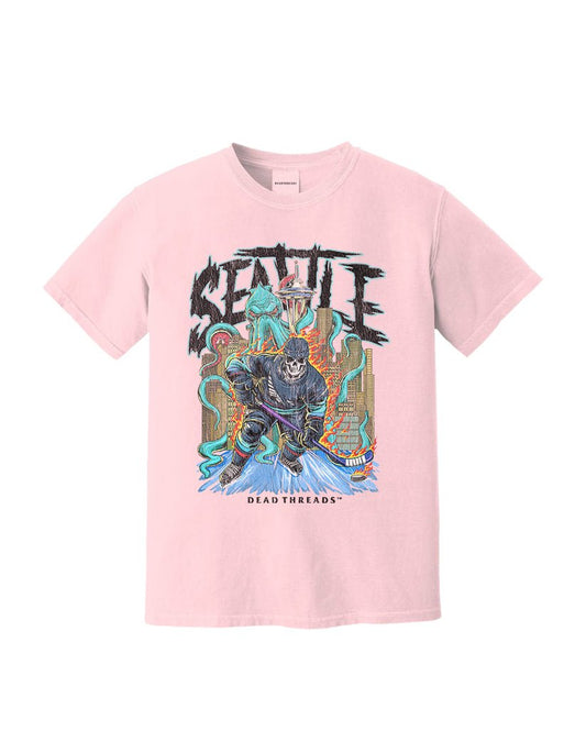 SEATTLE HOCKEY - PINK – T-Shirt – Dead Threads Apparel