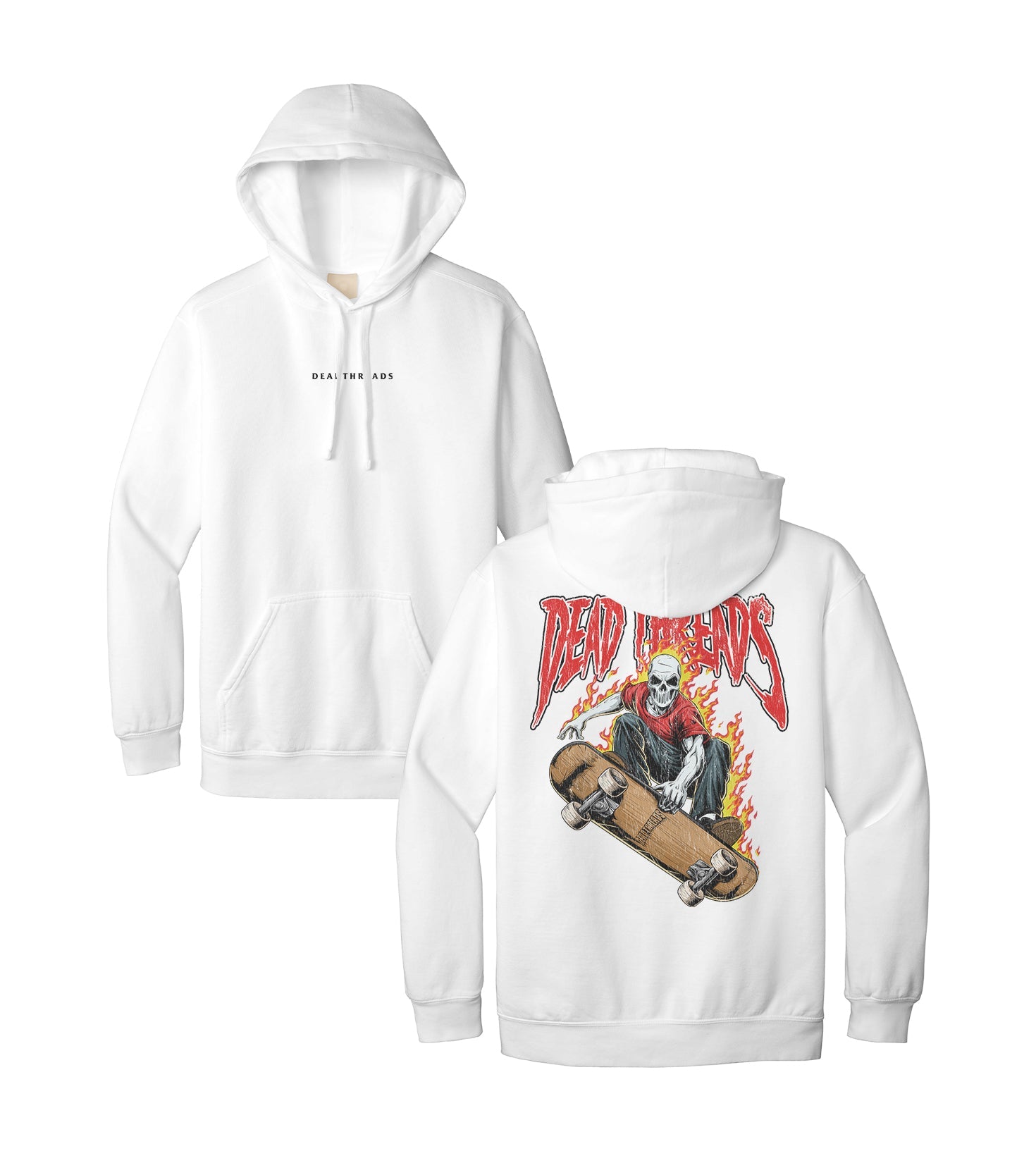 SKATE OR DIE - “DT ESSENTIAL" HOODIE – Hoodie – Dead Threads Apparel