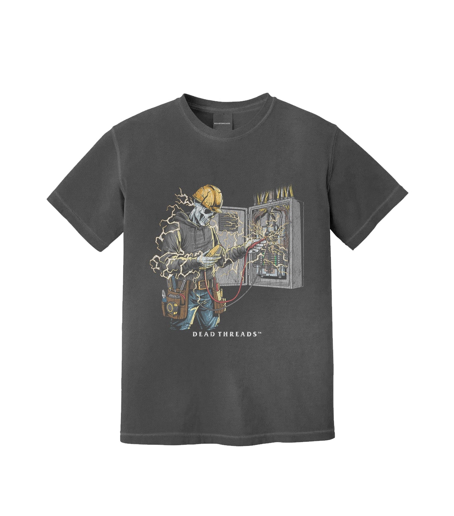 SKELETAL SPARKY v2 – T-Shirt – Dead Threads Apparel
