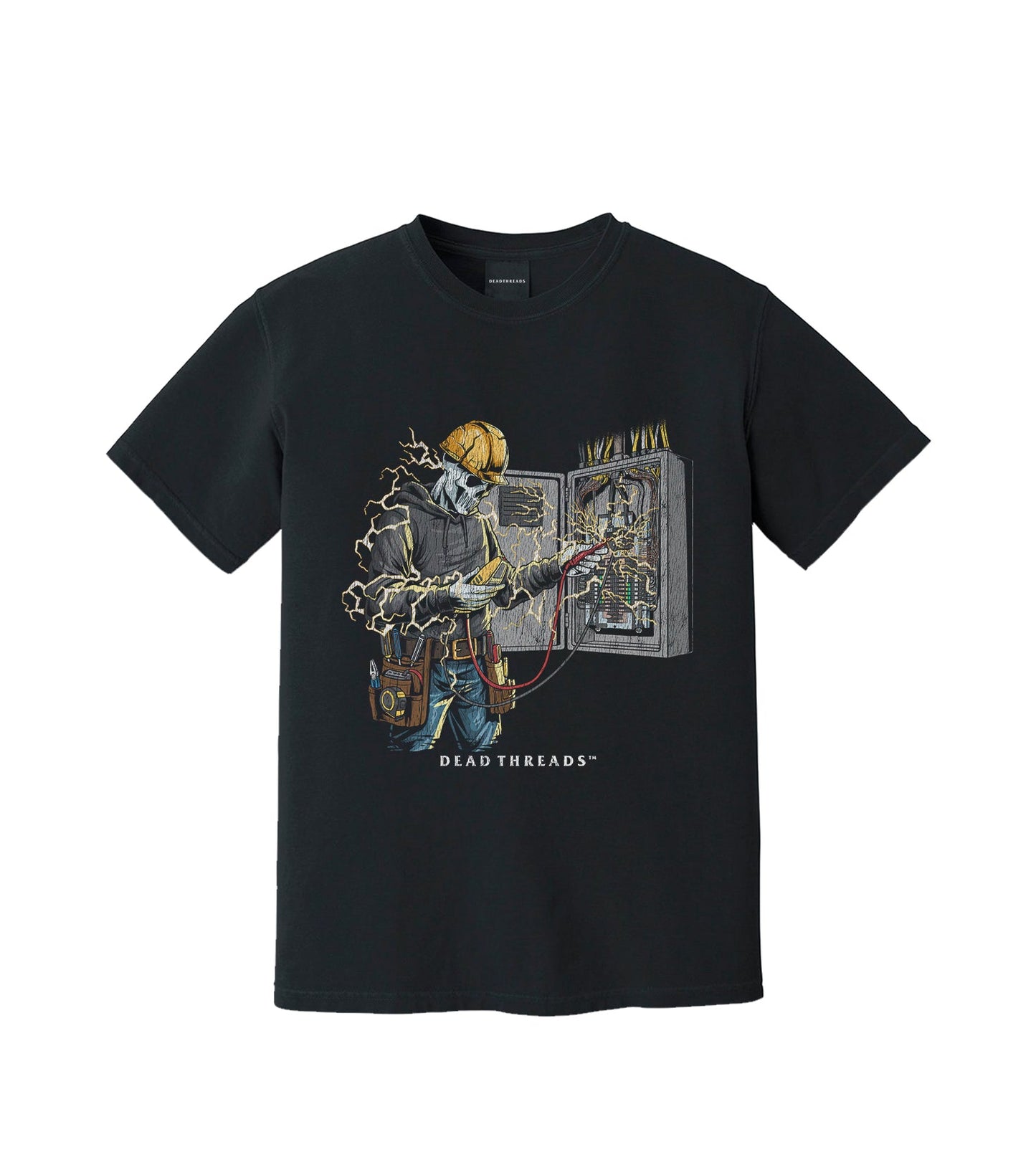 SKELETAL SPARKY v2 – T-Shirt – Dead Threads Apparel