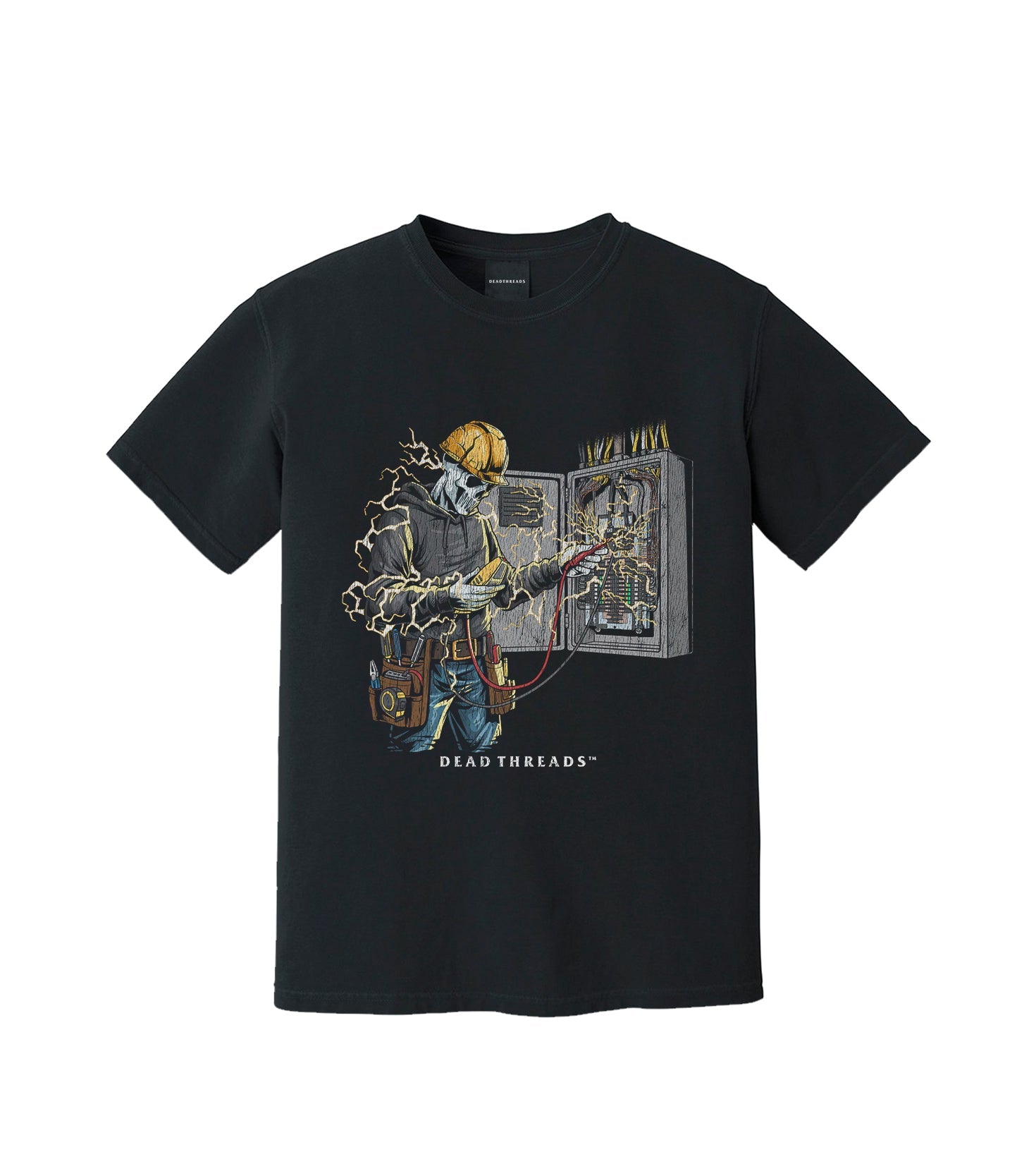 SKELETAL SPARKY v2 – T-Shirt – Dead Threads Apparel