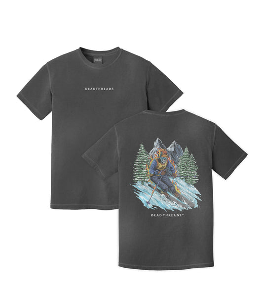 SKIING - “DT ESSENTIAL" PREMIUM T - SHIRT – T-Shirt – Dead Threads Apparel