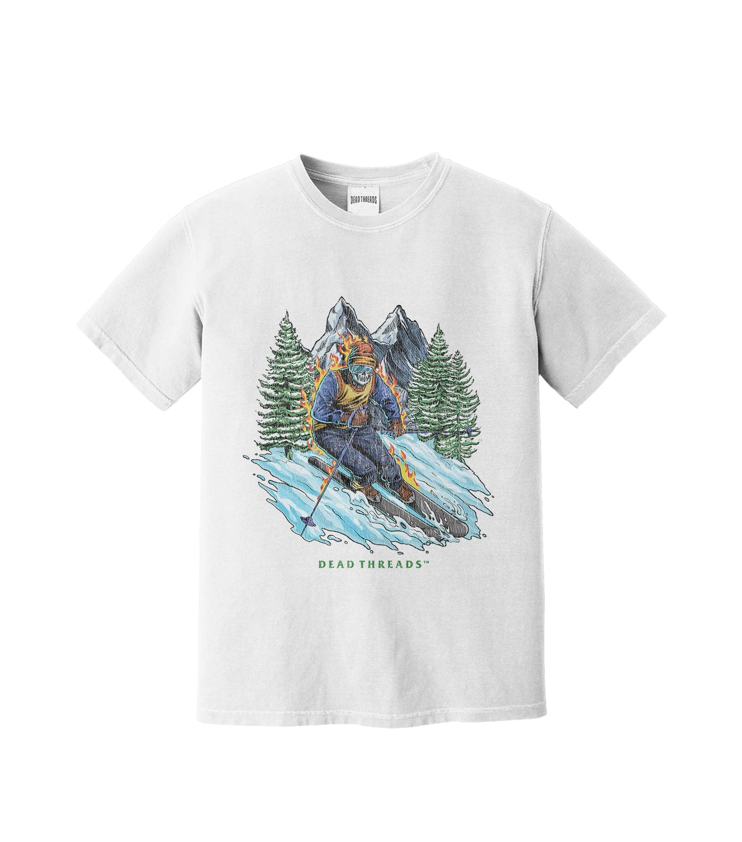 SKIING – T-Shirt – Dead Threads Apparel