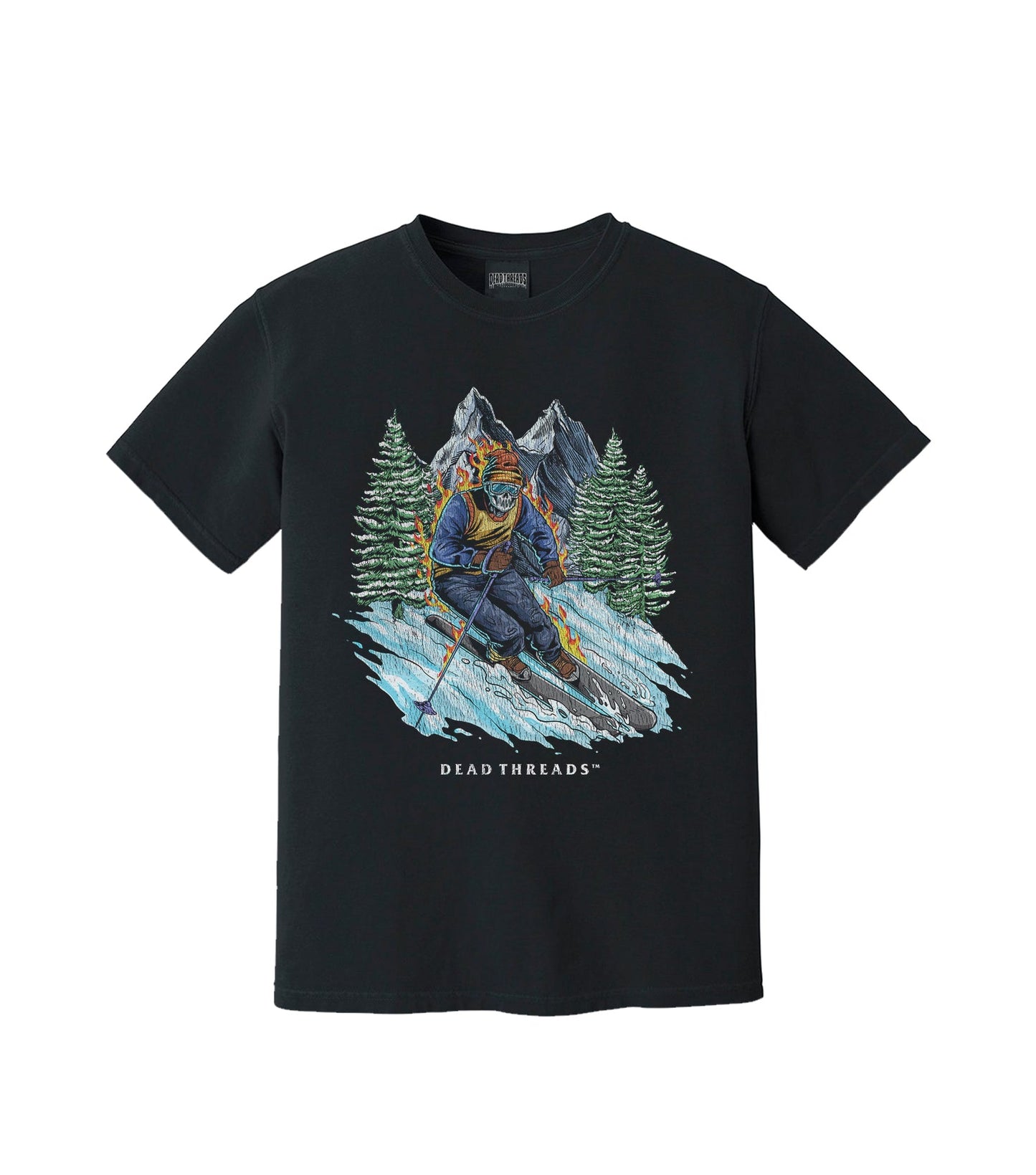 SKIING – T-Shirt – Dead Threads Apparel