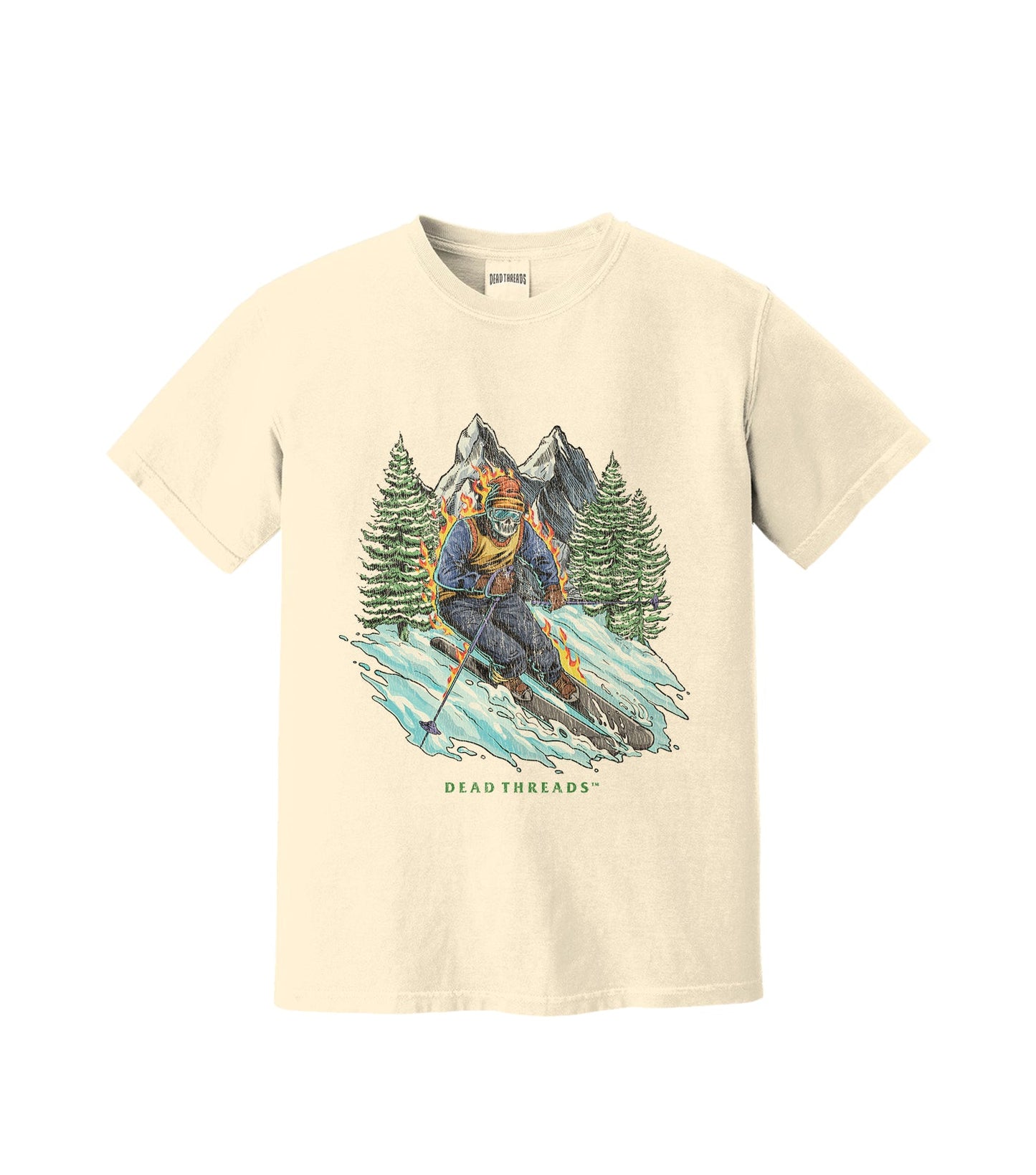 SKIING – T-Shirt – Dead Threads Apparel