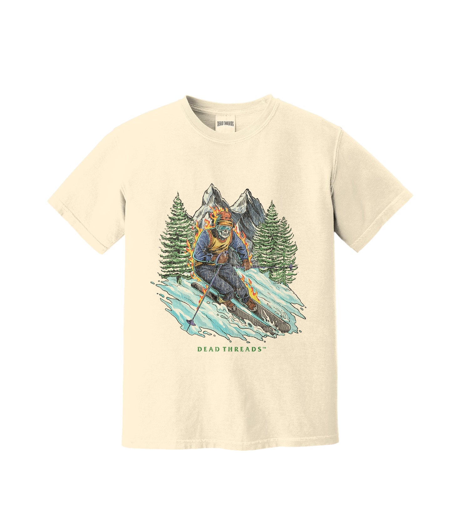 SKIING – T-Shirt – Dead Threads Apparel