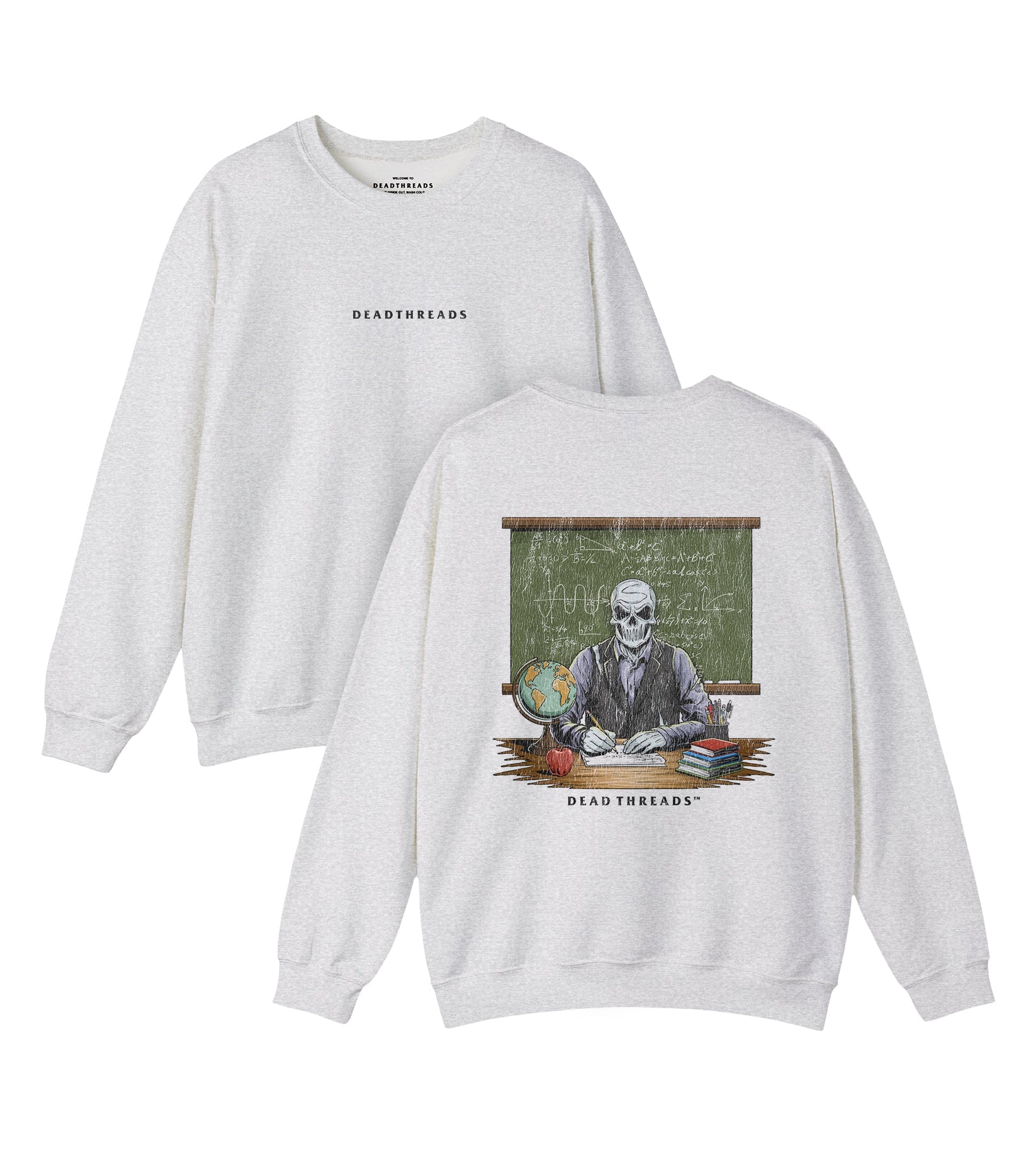 SKULL'S IN SESSION (MR.) - “DT ESSENTIAL" CREWNECK SWEATSHIRT – Sweatshirt – Dead Threads Apparel
