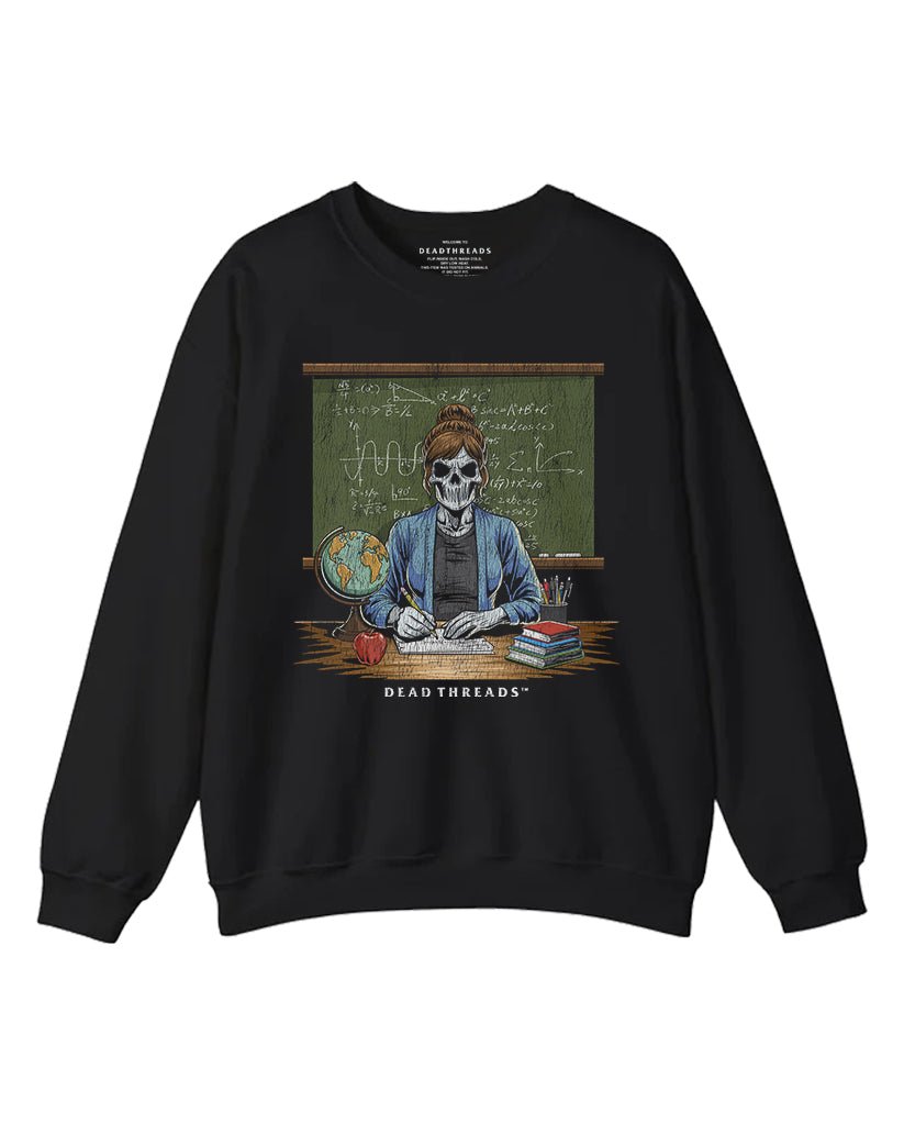 SKULL'S IN SESSION (MRS.) CREWNECK SWEATSHIRT – Sweatshirt – Dead Threads Apparel