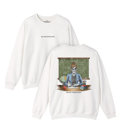SKULL'S IN SESSION (MRS.) - “DT ESSENTIAL" CREWNECK SWEATSHIRT – Sweatshirt – Dead Threads Apparel