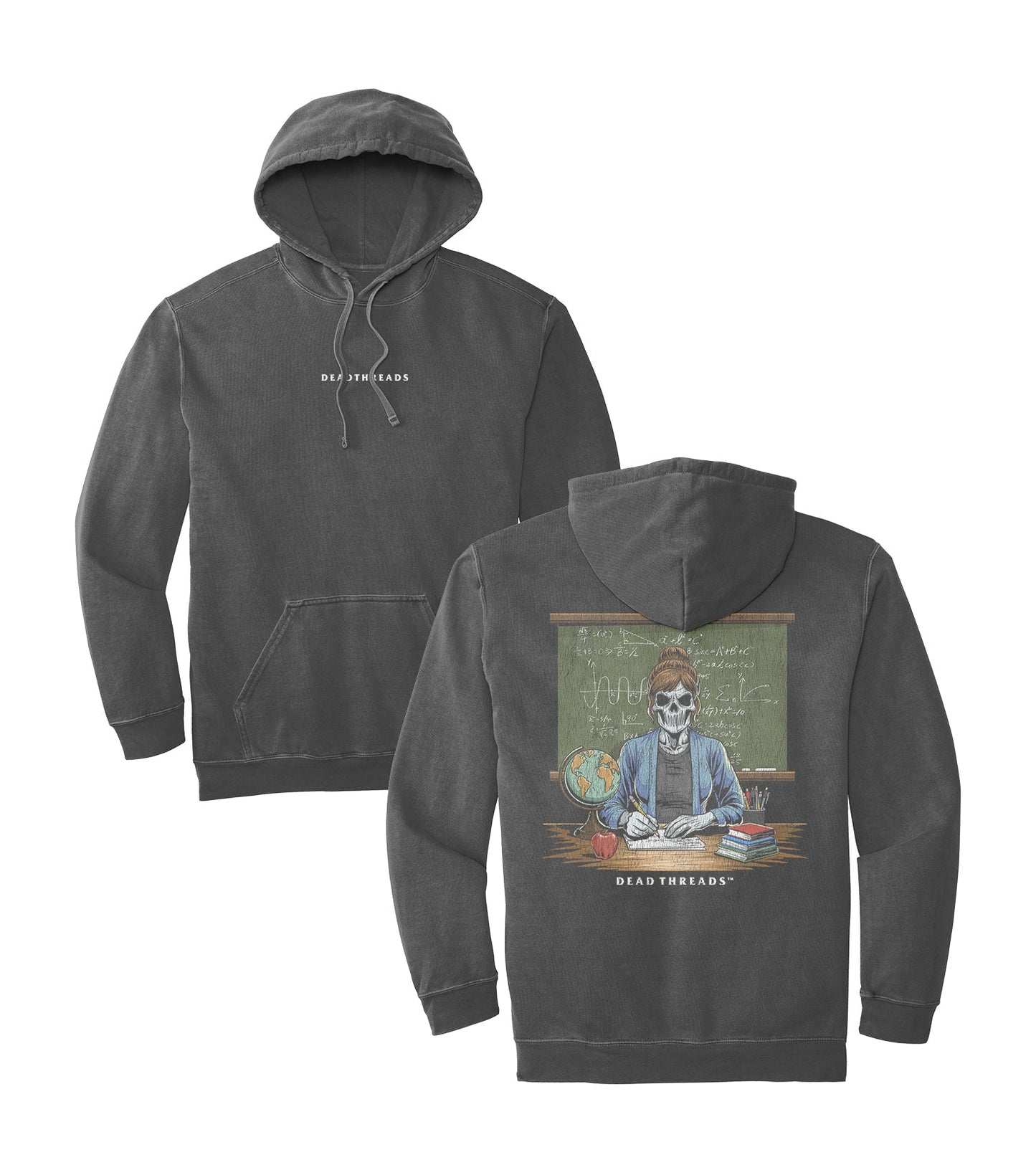 SKULL'S IN SESSION (MRS.) - “DT ESSENTIAL" HOODIE – Hoodie – Dead Threads Apparel