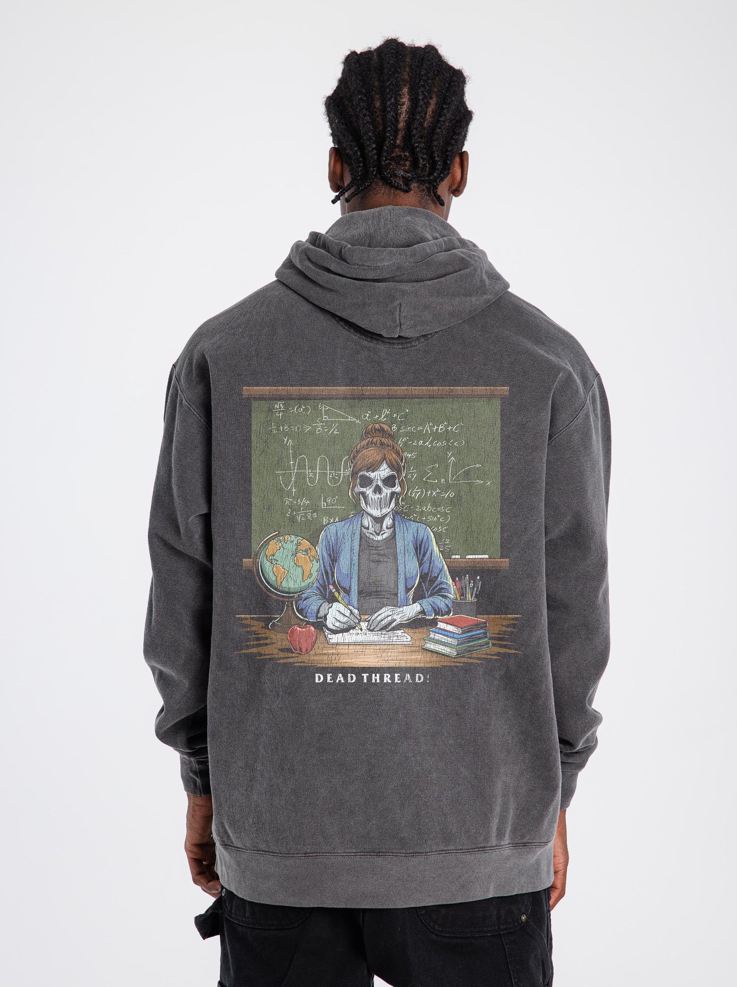 SKULL'S IN SESSION (MRS.) - “DT ESSENTIAL" HOODIE – Hoodie – Dead Threads Apparel