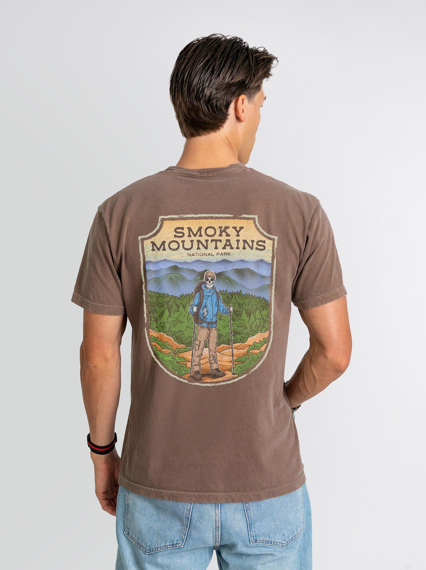 SMOKY MOUNTAINS NATIONAL PARK (MALE) - “DT ESSENTIAL" PREMIUM T - SHIRT – T-Shirt – Dead Threads Apparel