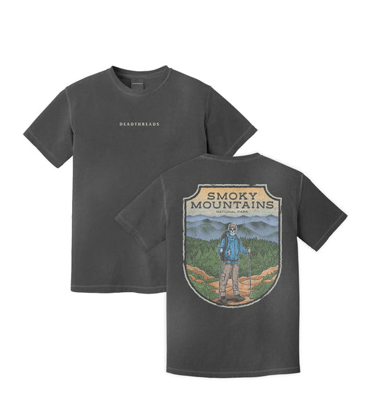SMOKY MOUNTAINS NATIONAL PARK (MALE) - “DT ESSENTIAL" PREMIUM T - SHIRT – T-Shirt – Dead Threads Apparel