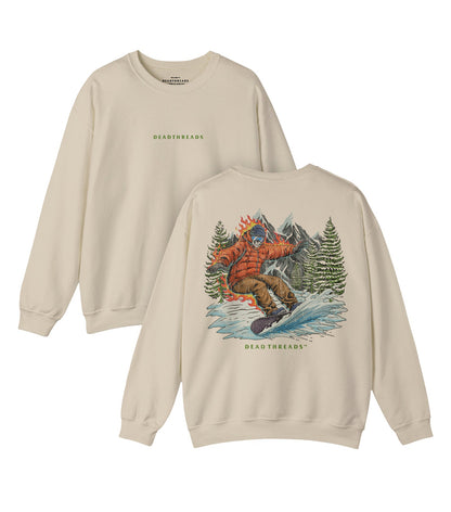 SNOWBOARDING - “DT ESSENTIAL" CREWNECK SWEATSHIRT – Sweatshirt – Dead Threads Apparel