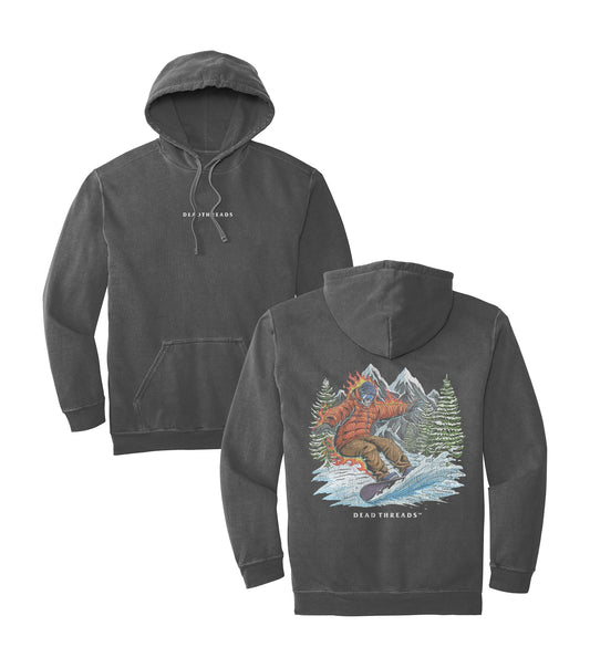 SNOWBOARDING - “DT ESSENTIAL" HOODIE – Hoodie – Dead Threads Apparel