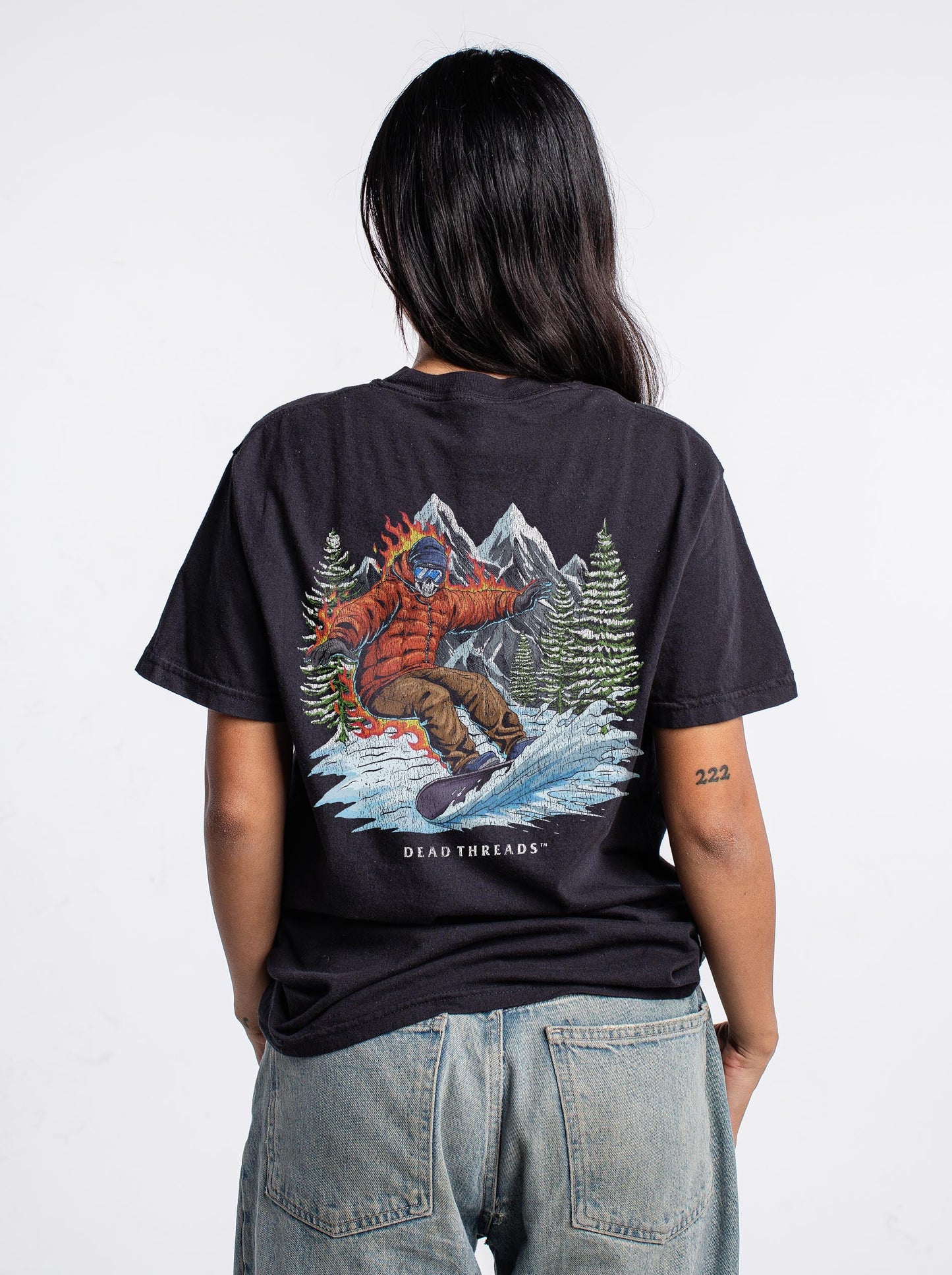 SNOWBOARDING - “DT ESSENTIAL" PREMIUM T - SHIRT – T-Shirt – Dead Threads Apparel