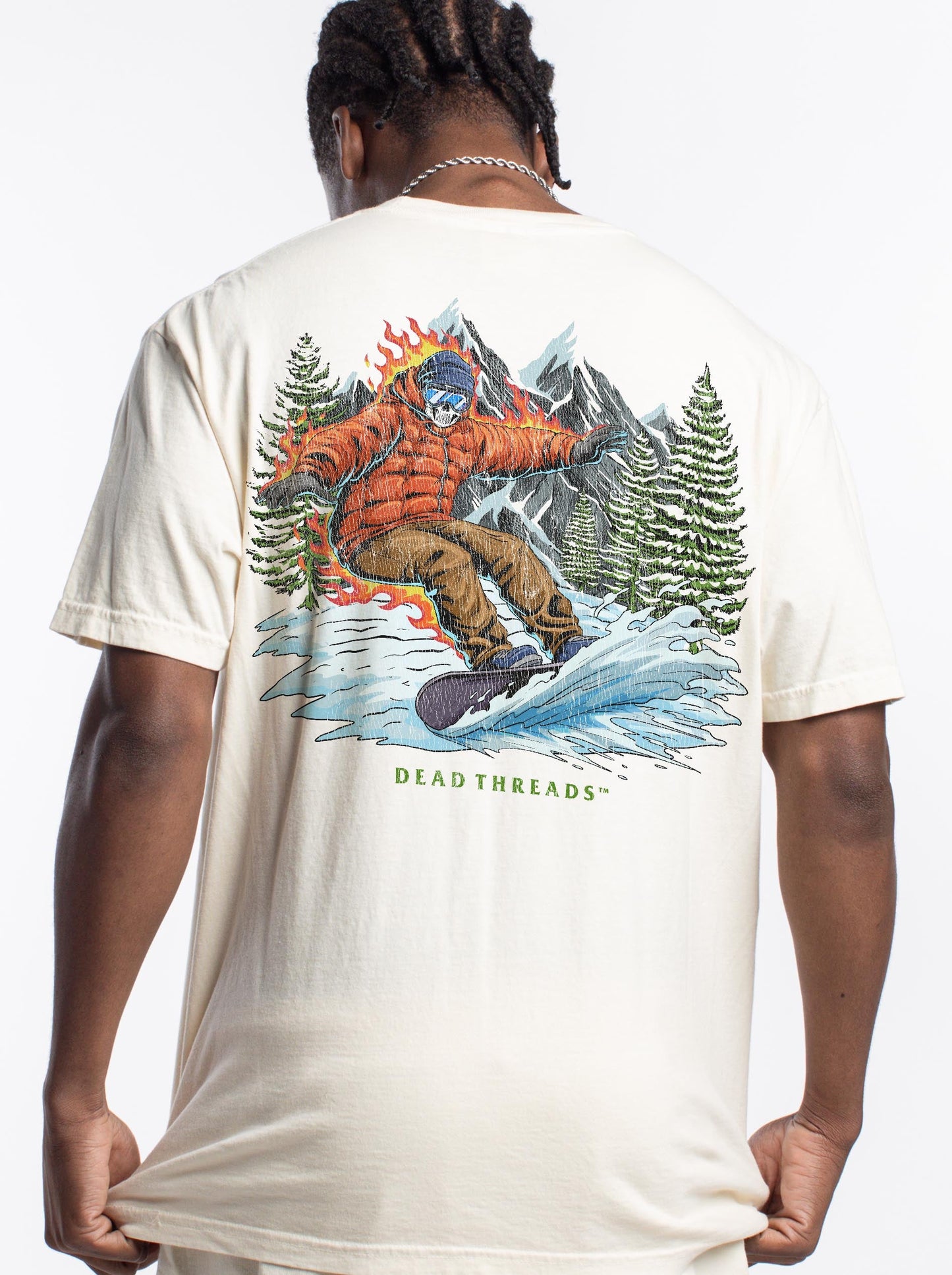 SNOWBOARDING - “DT ESSENTIAL" PREMIUM T - SHIRT – T-Shirt – Dead Threads Apparel