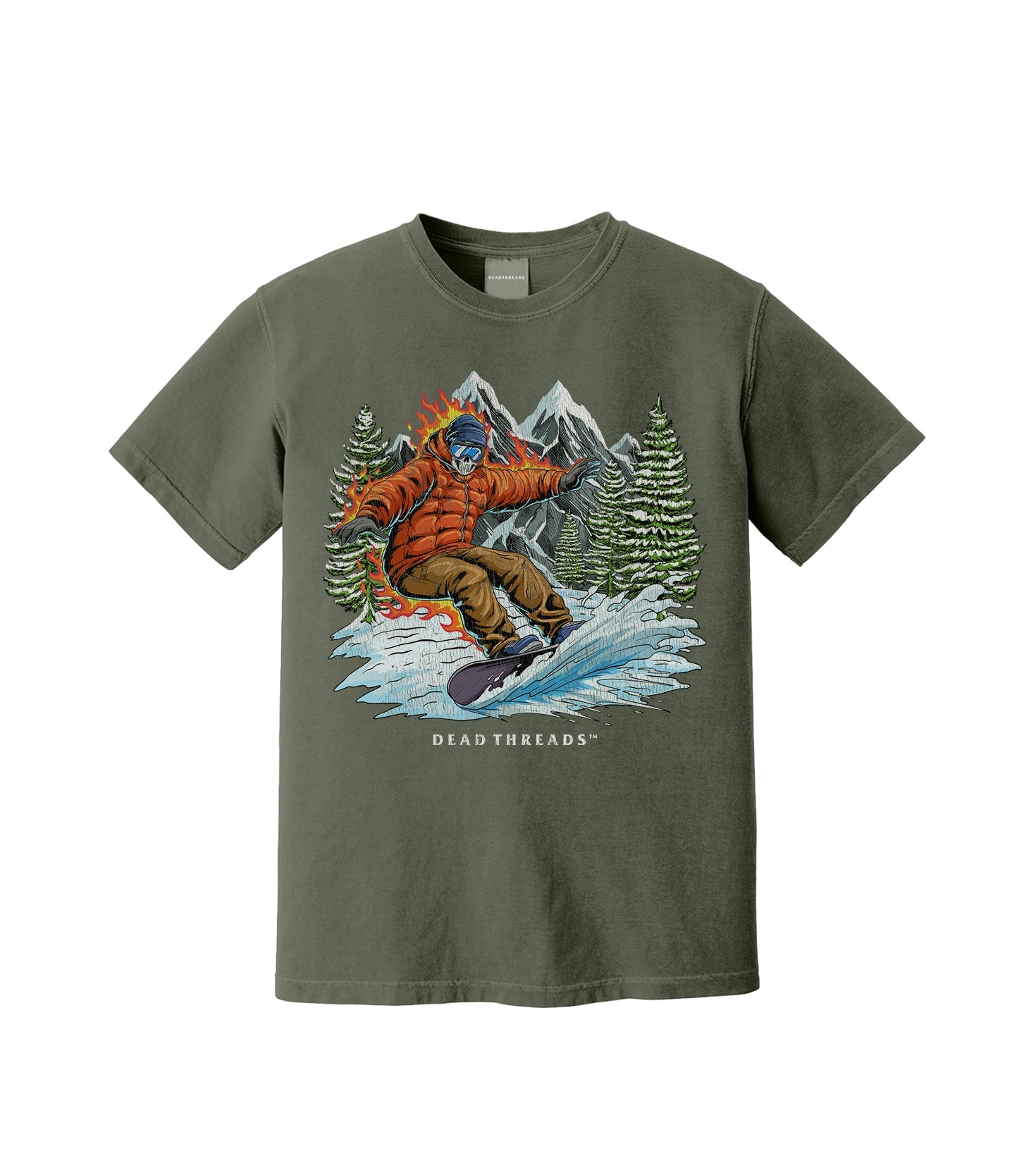 SNOWBOARDING – T-Shirt – Dead Threads Apparel