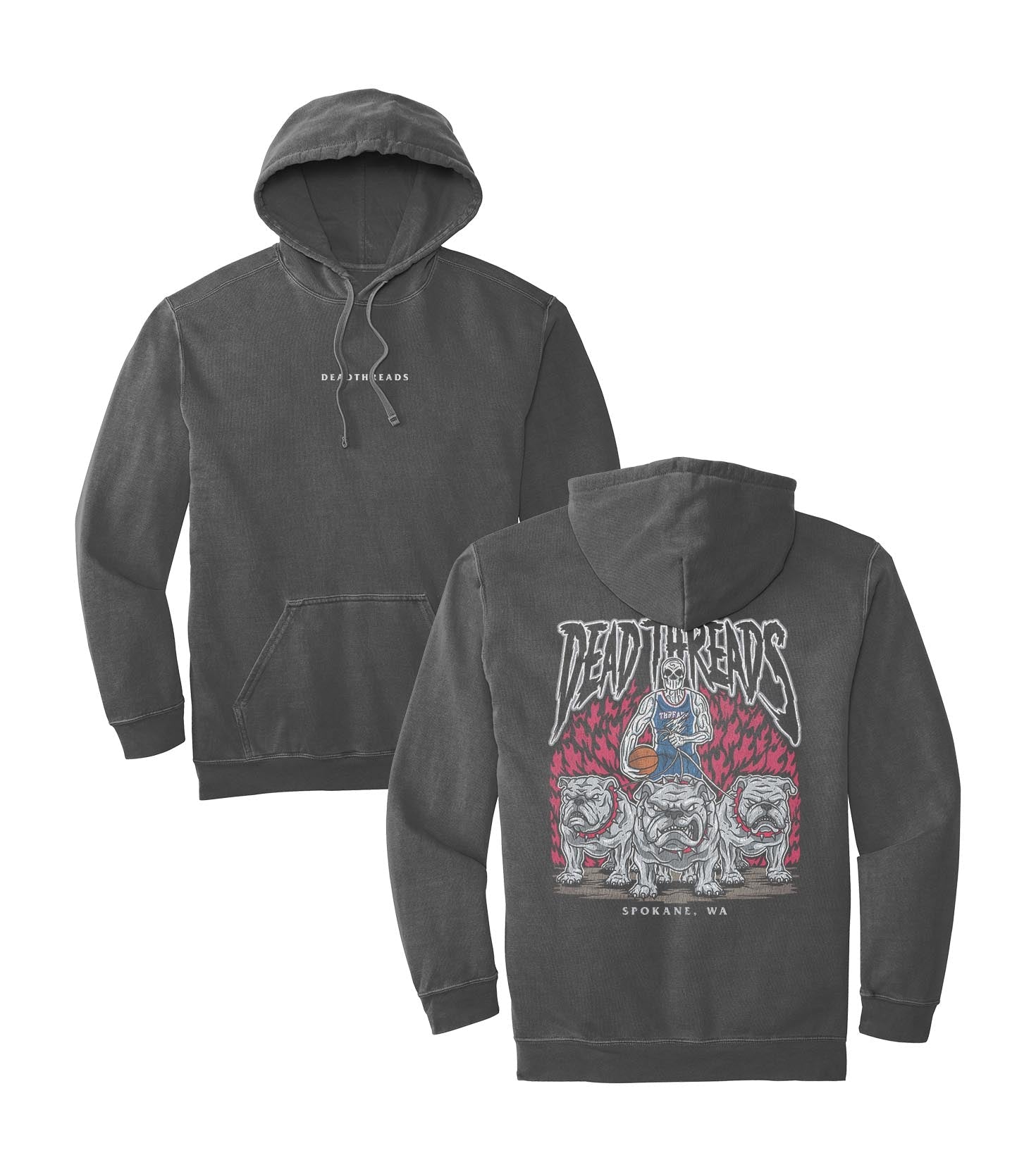 SPOKANE BASKETBALL - “DT ESSENTIAL" HOODIE – Hoodie – Dead Threads Apparel