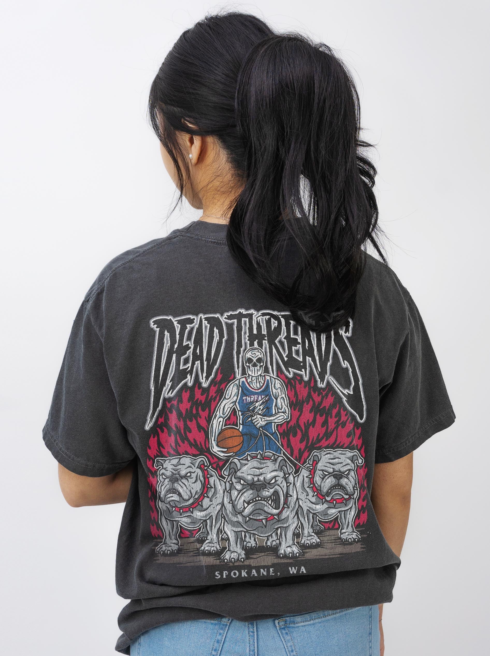 SPOKANE BASKETBALL - “DT ESSENTIAL" PREMIUM T-SHIRT – T-Shirt – Dead Threads Apparel