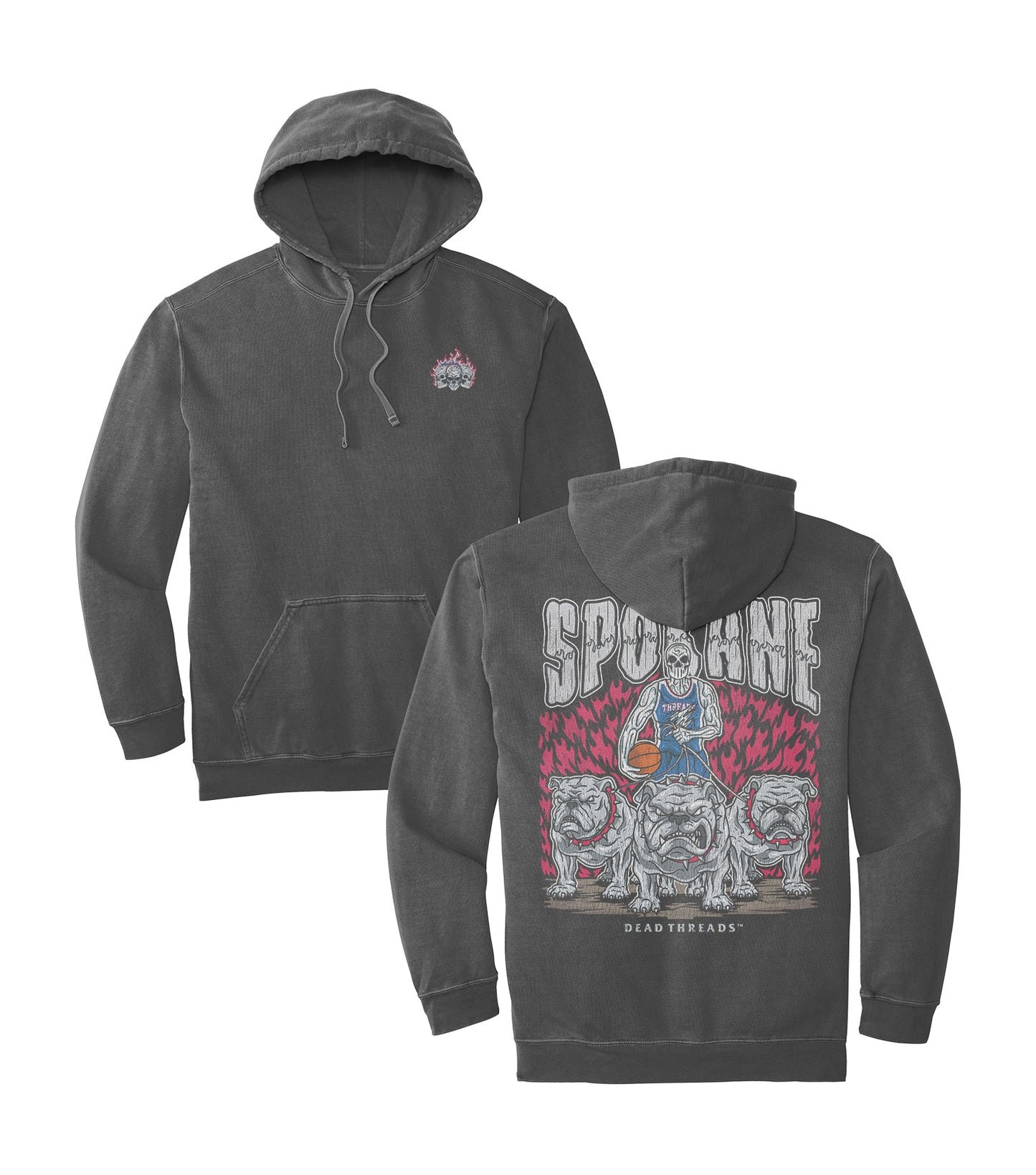 SPOKANE BASKETBALL - HOODIE – Hoodie – Dead Threads Apparel