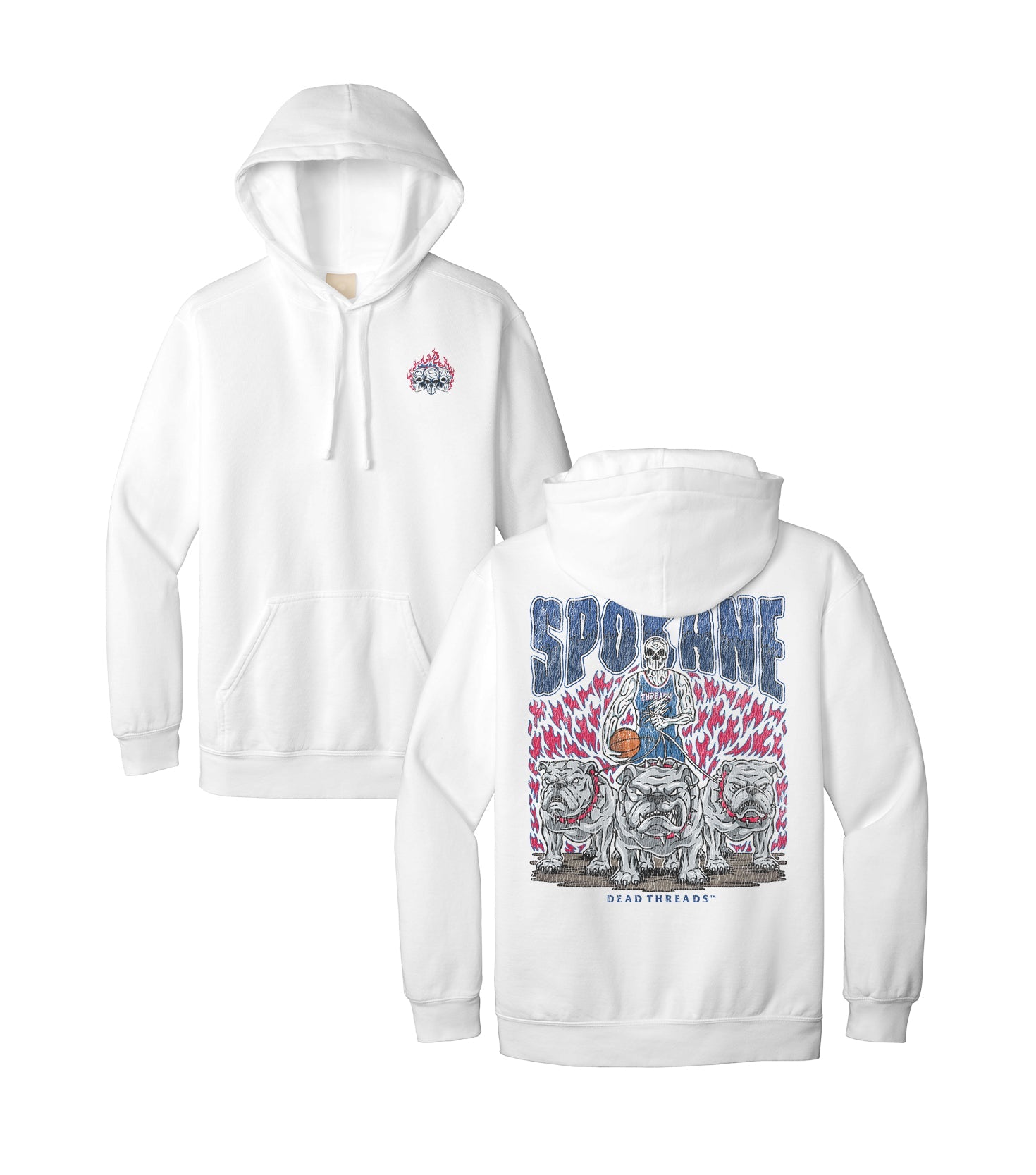 SPOKANE BASKETBALL - HOODIE – Hoodie – Dead Threads Apparel