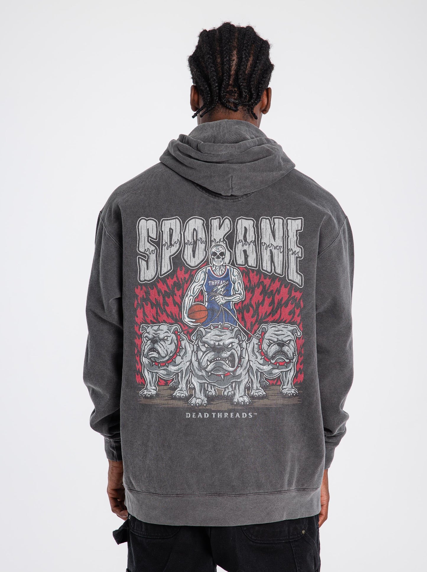 SPOKANE BASKETBALL - HOODIE – Hoodie – Dead Threads Apparel