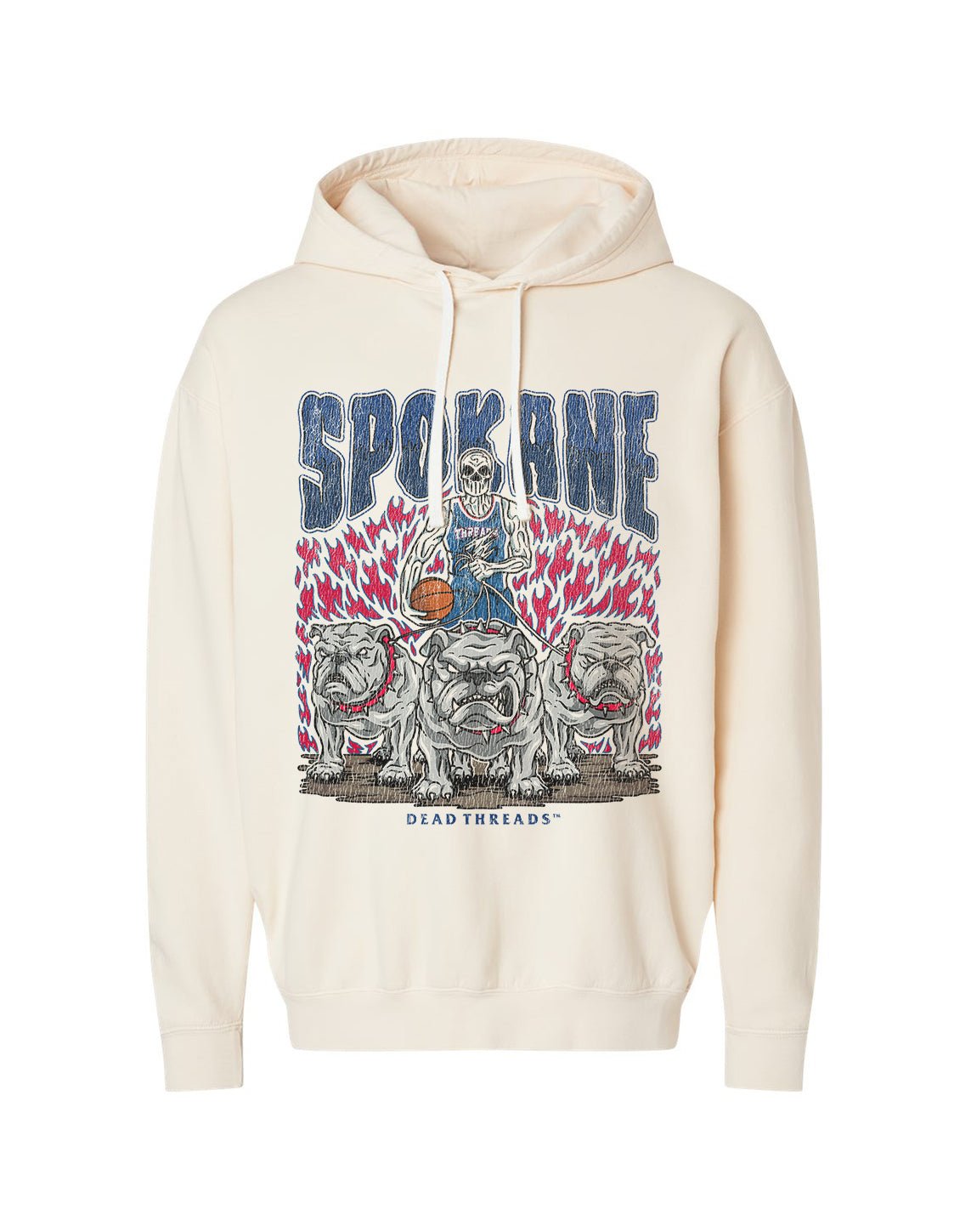 SPOKANE BASKETBALL - LIGHTWEIGHT HOODIE – Lightweight – Dead Threads Apparel