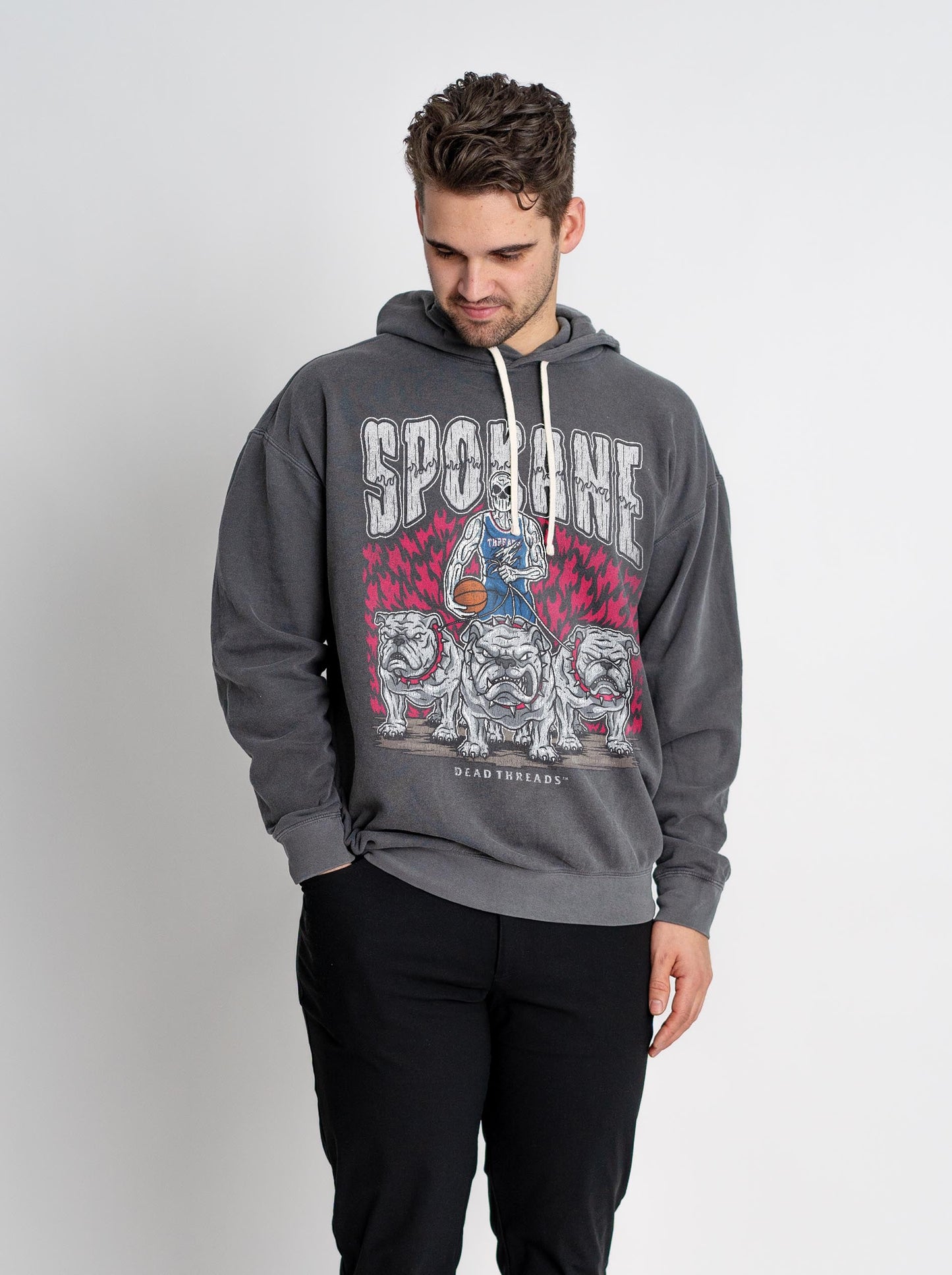 SPOKANE BASKETBALL - LIGHTWEIGHT HOODIE – Lightweight – Dead Threads Apparel