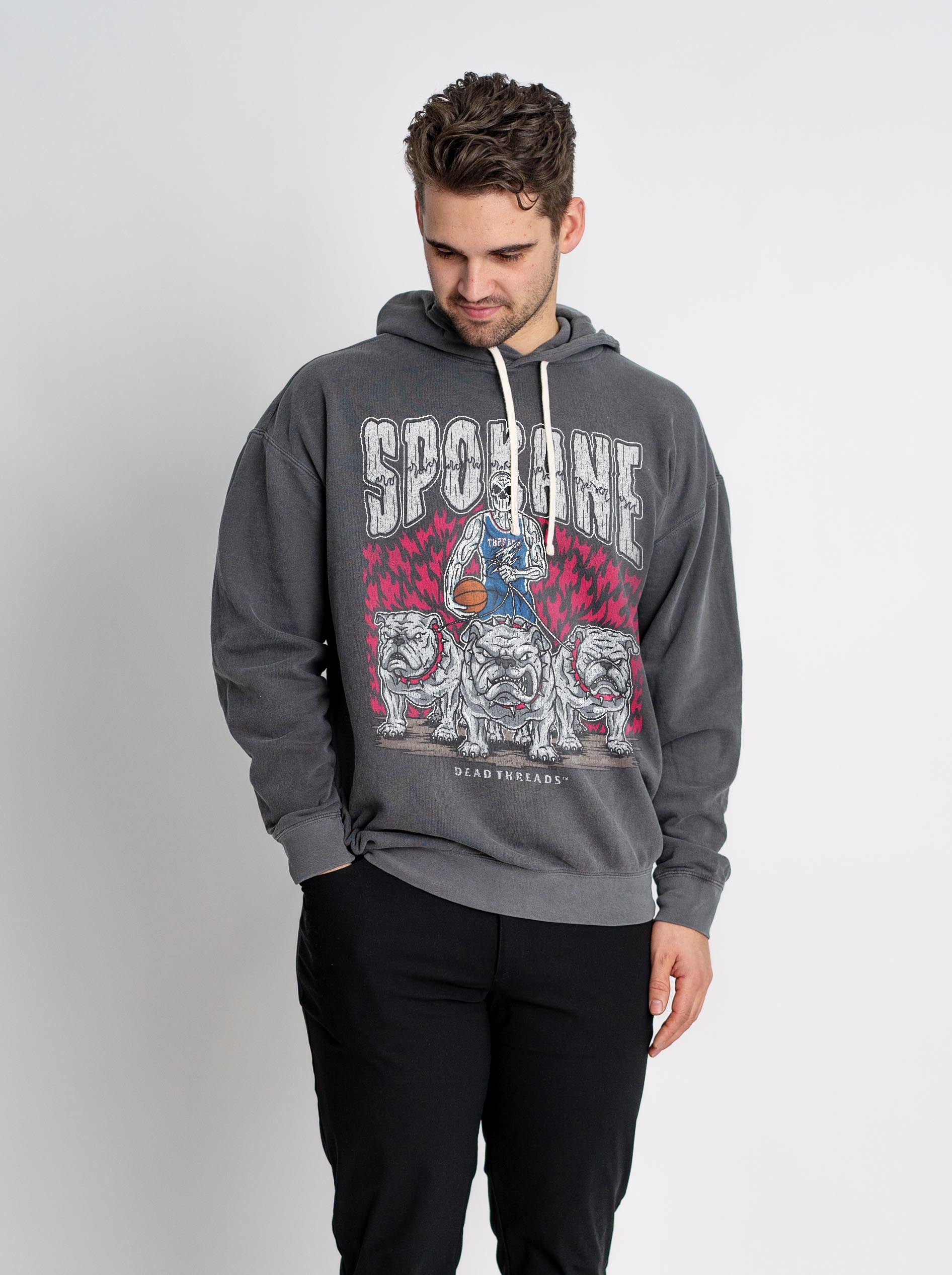 SPOKANE BASKETBALL - LIGHTWEIGHT HOODIE – Lightweight – Dead Threads Apparel