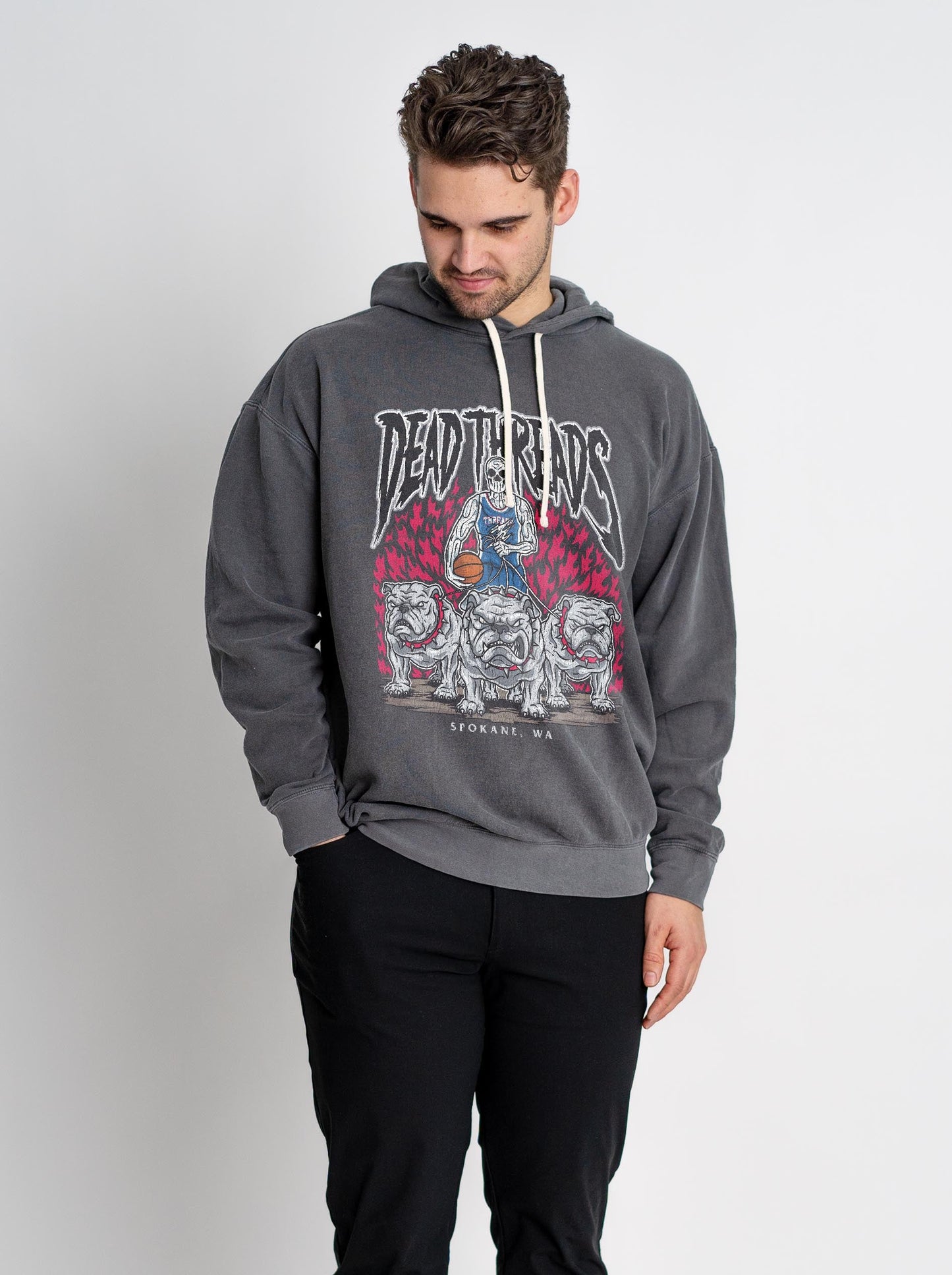 SPOKANE BASKETBALL - LIGHTWEIGHT HOODIE – Lightweight – Dead Threads Apparel