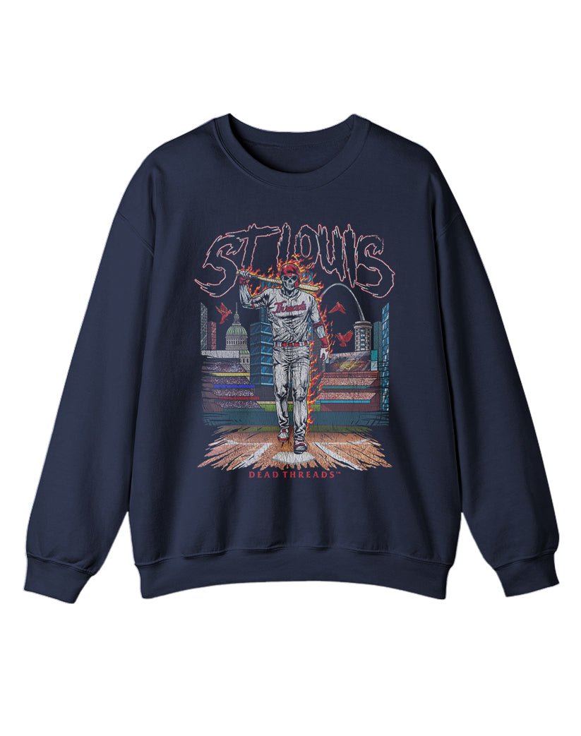 ST. LOUIS BASEBALL CREWNECK SWEATSHIRT – Sweatshirt – Dead Threads Apparel