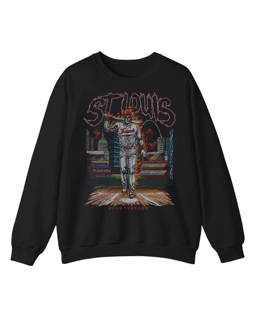 ST. LOUIS BASEBALL CREWNECK SWEATSHIRT – Sweatshirt – Dead Threads Apparel