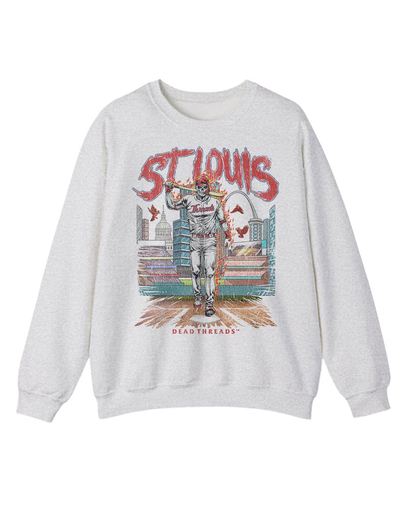 ST. LOUIS BASEBALL CREWNECK SWEATSHIRT – Sweatshirt – Dead Threads Apparel