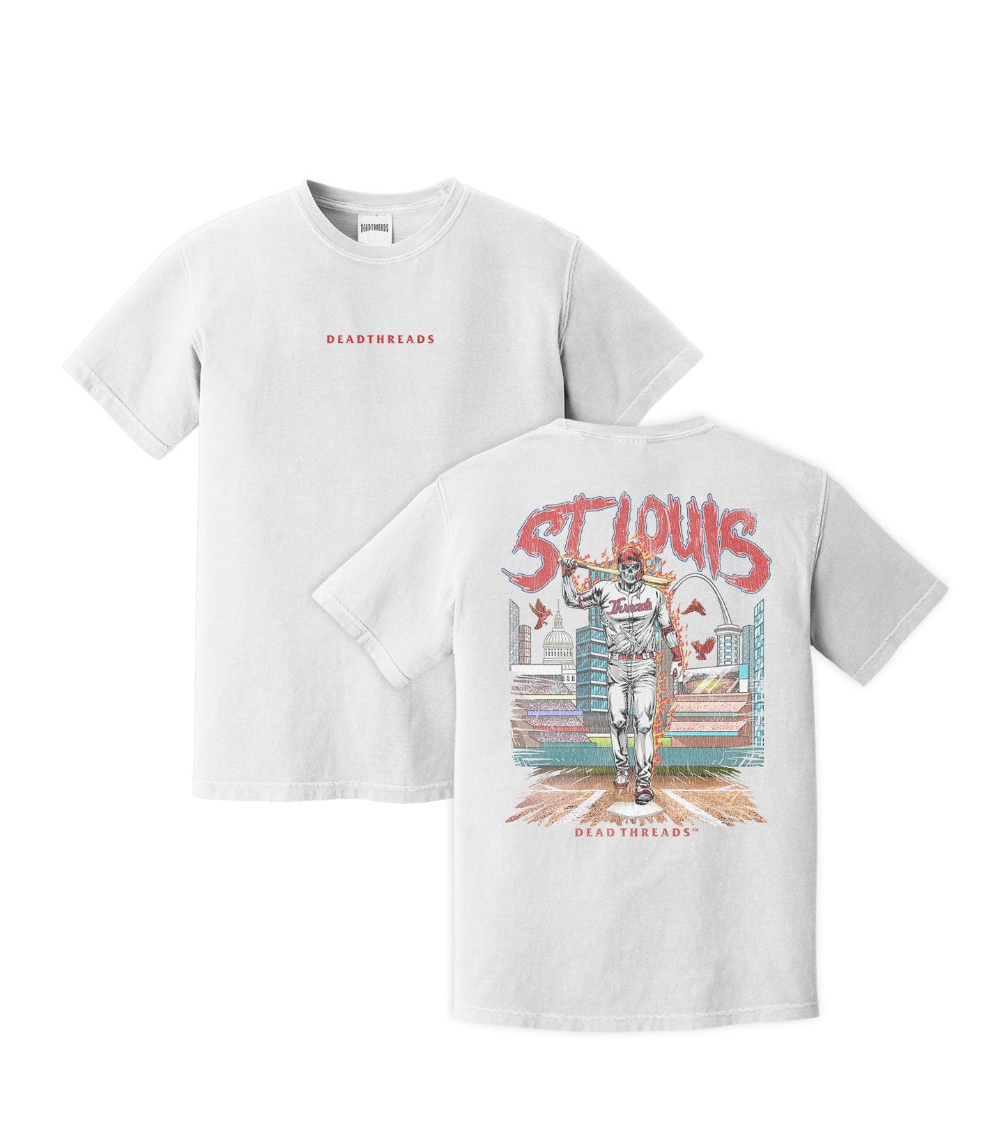ST. LOUIS BASEBALL - “DT ESSENTIAL" PREMIUM T - SHIRT – T-Shirt – Dead Threads Apparel