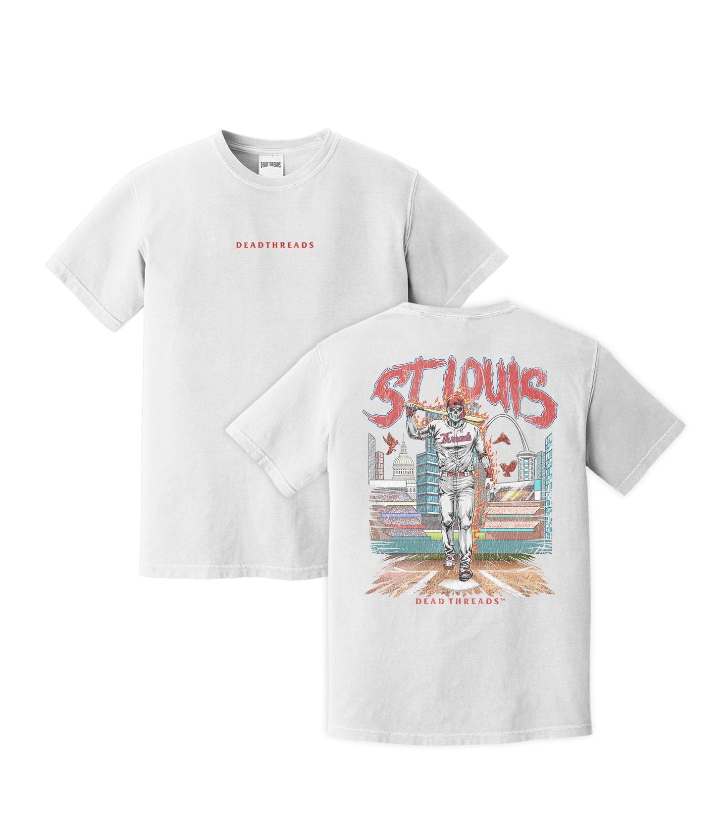 ST. LOUIS BASEBALL - “DT ESSENTIAL" PREMIUM T - SHIRT – T-Shirt – Dead Threads Apparel
