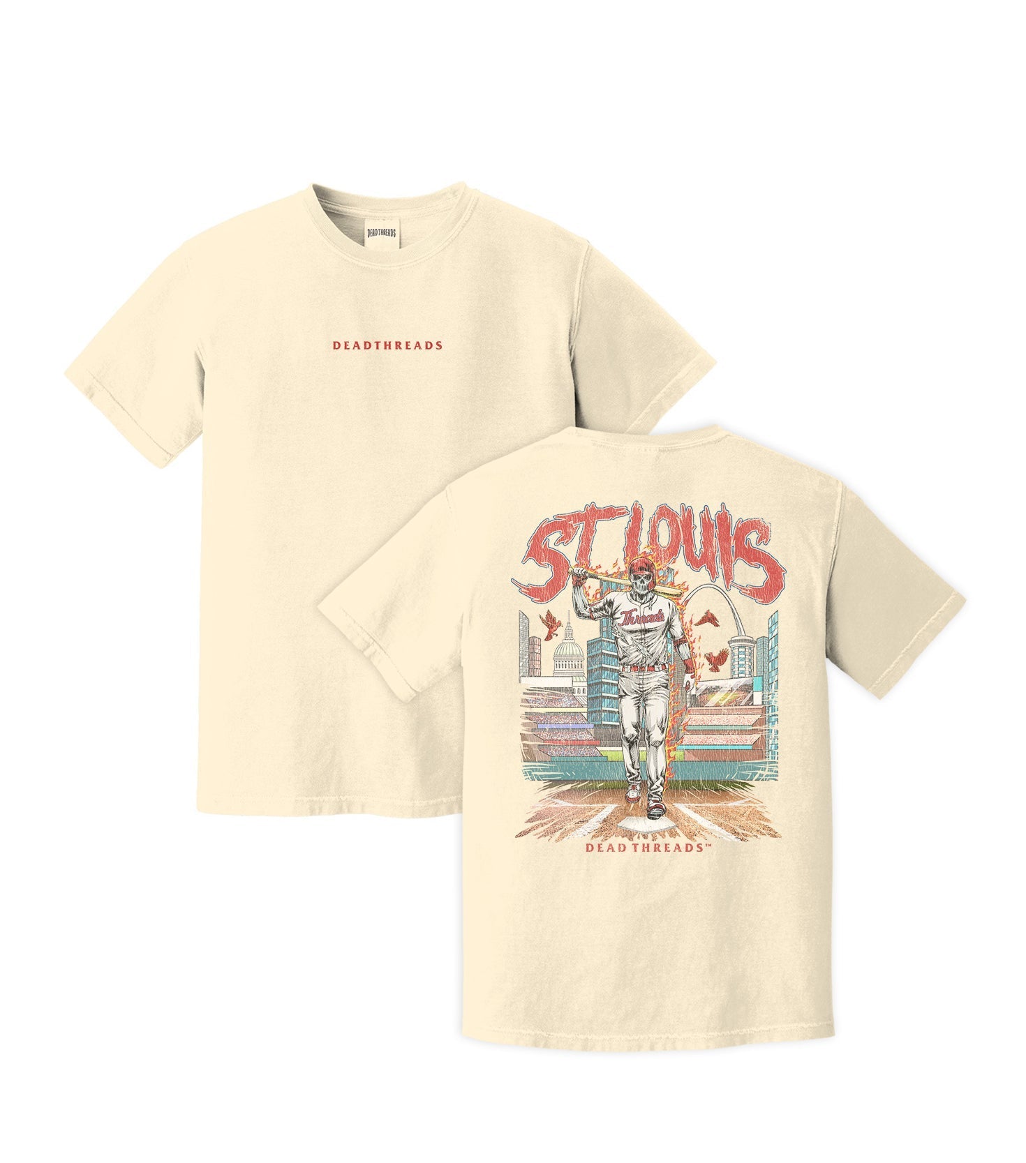 ST. LOUIS BASEBALL - “DT ESSENTIAL" PREMIUM T - SHIRT – T-Shirt – Dead Threads Apparel