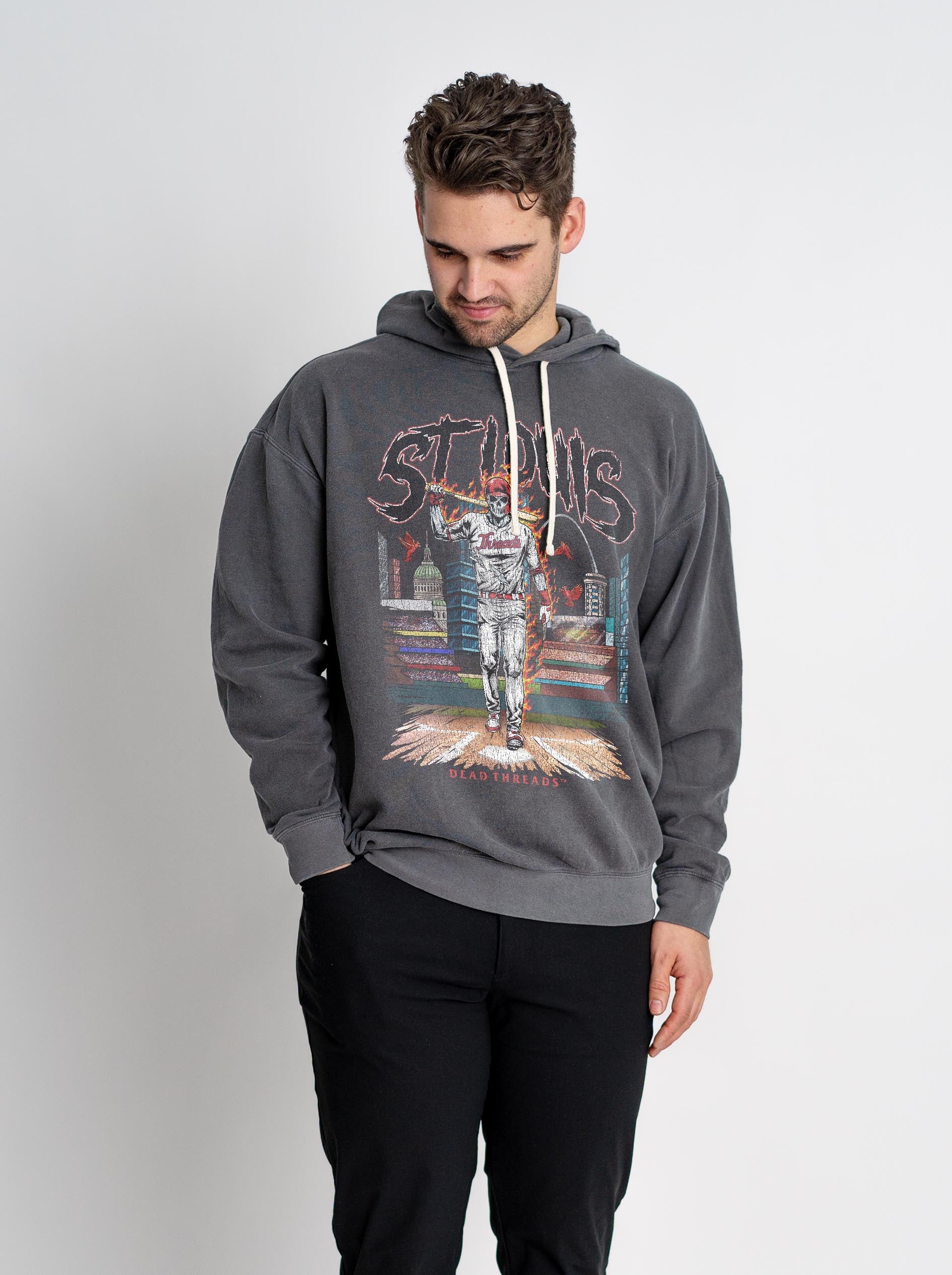 ST. LOUIS BASEBALL - LIGHTWEIGHT HOODIE – Lightweight – Dead Threads Apparel