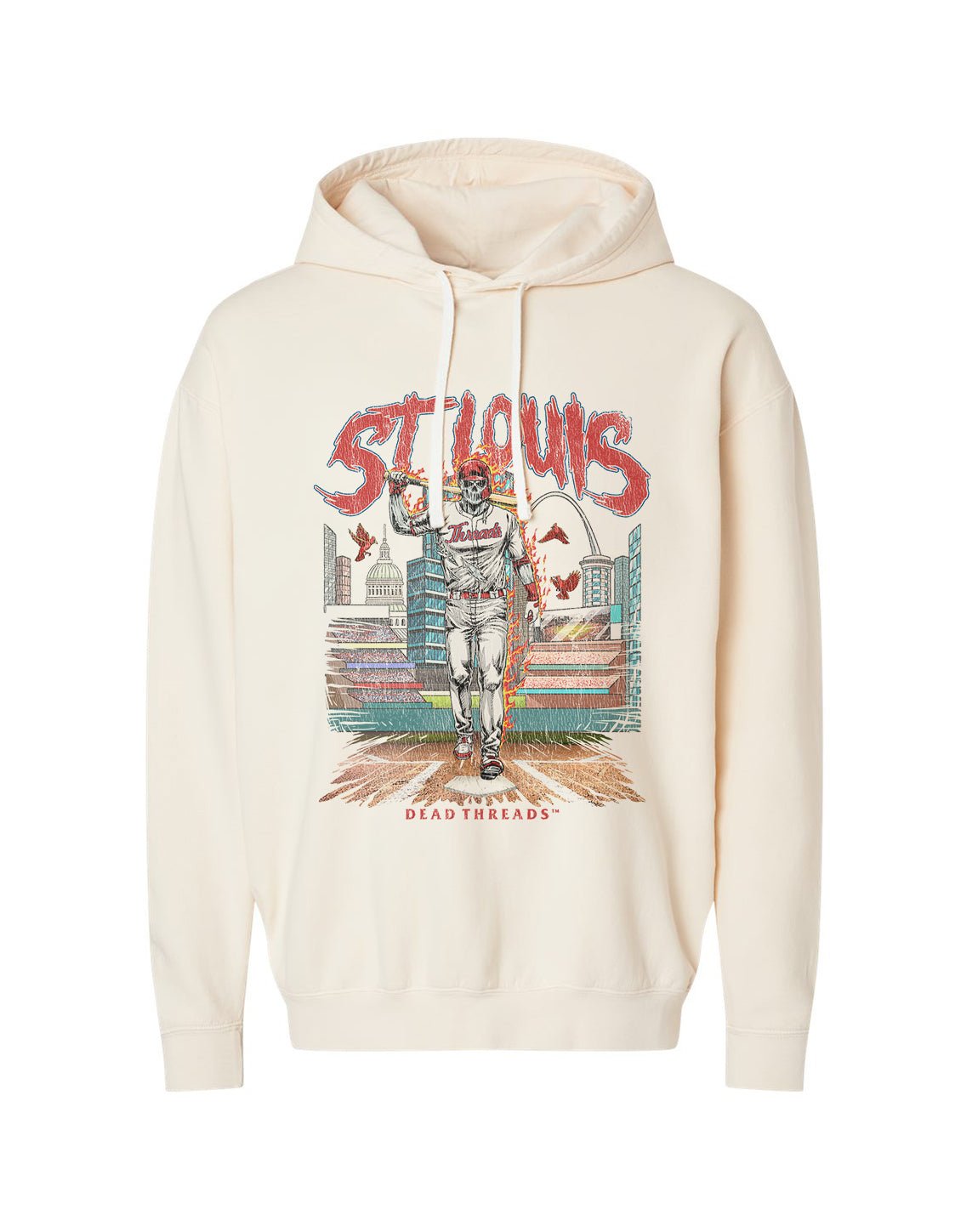 ST. LOUIS BASEBALL - LIGHTWEIGHT HOODIE – Lightweight – Dead Threads Apparel