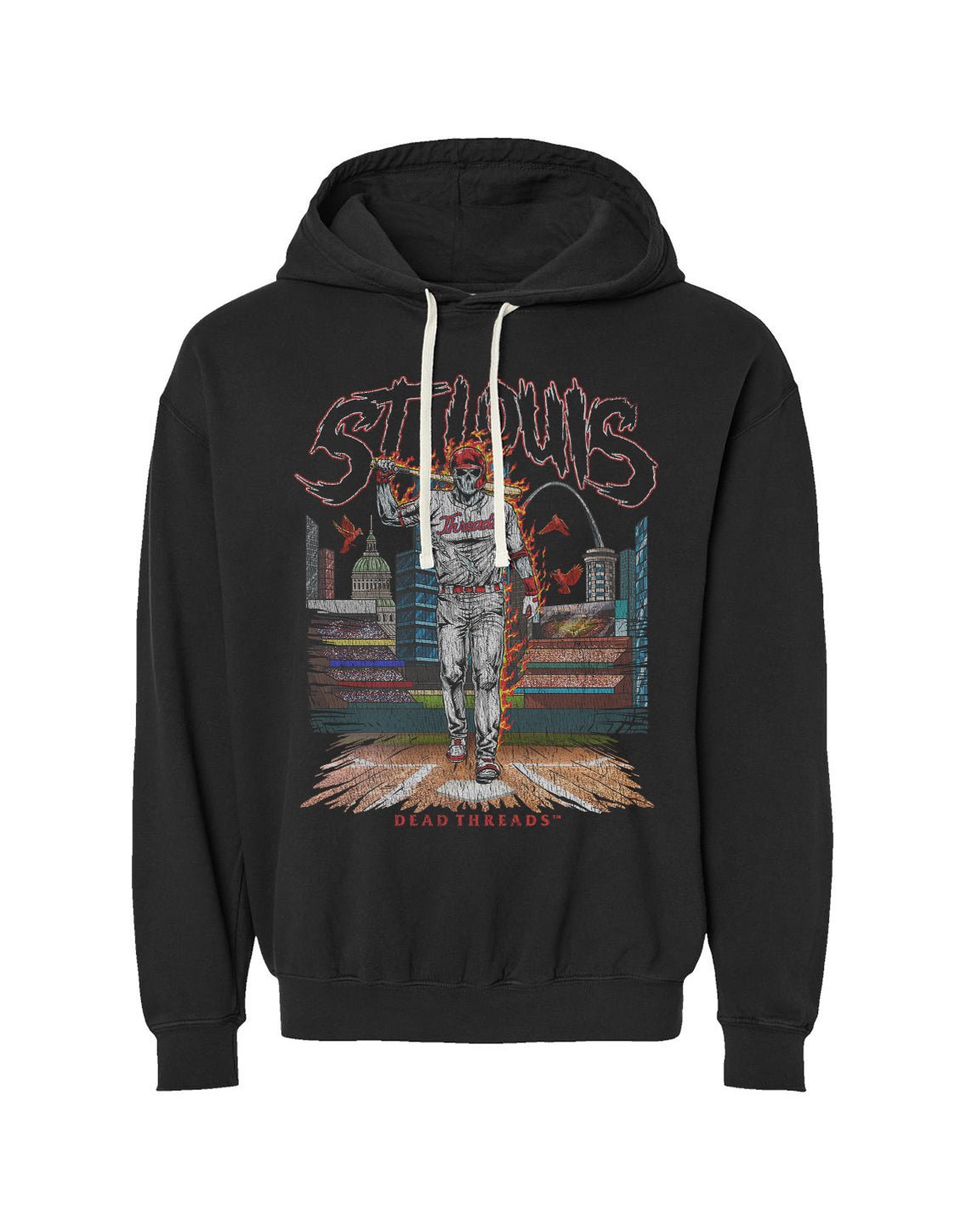 ST. LOUIS BASEBALL - LIGHTWEIGHT HOODIE – Lightweight – Dead Threads Apparel