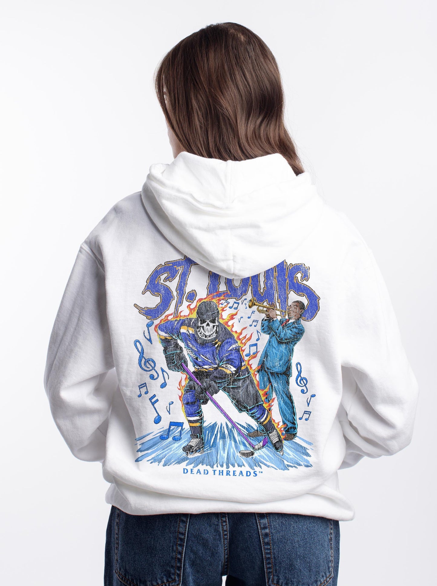 ST. LOUIS HOCKEY - “DT ESSENTIAL" HOODIE – Hoodie – Dead Threads Apparel