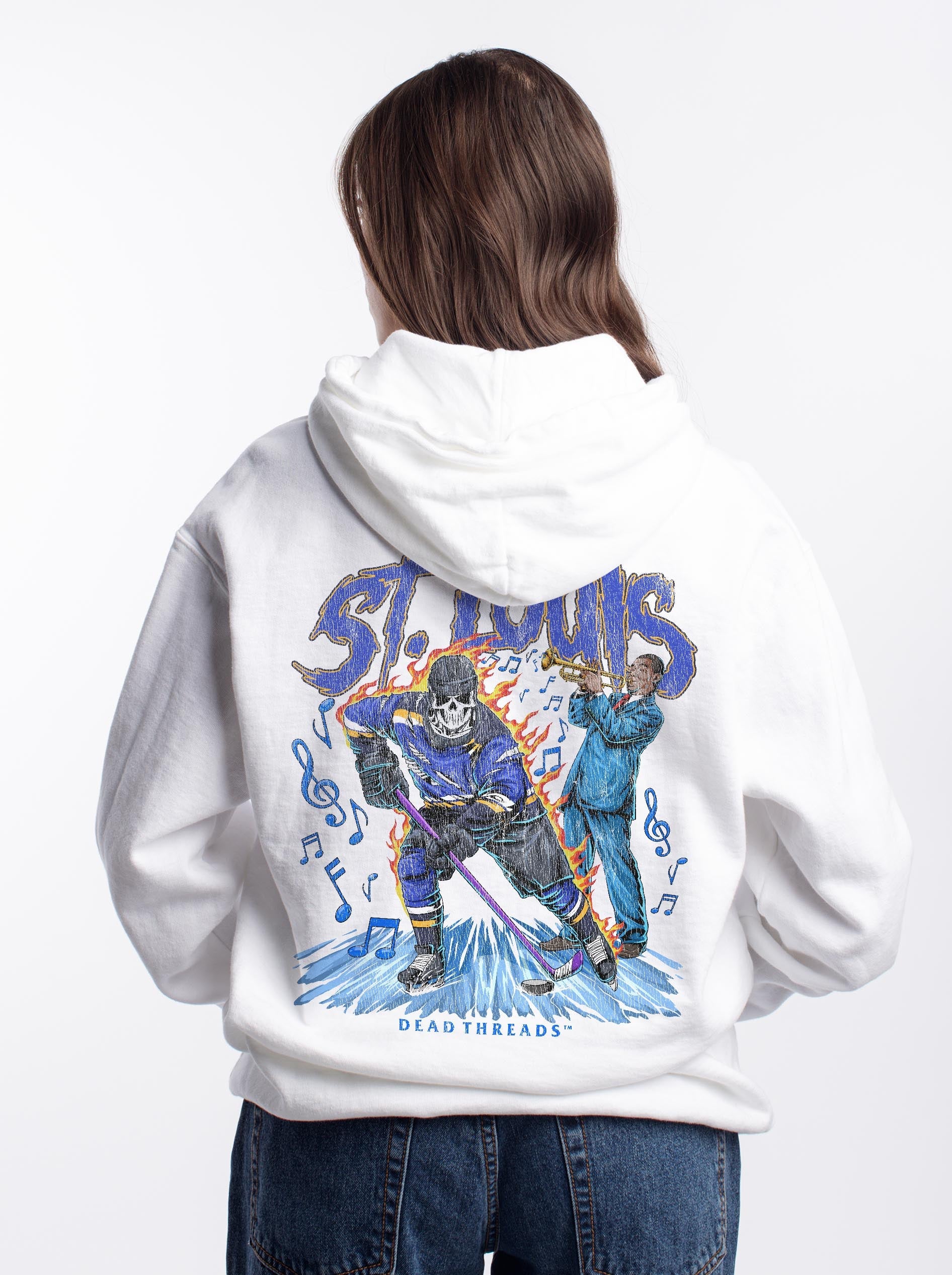 ST. LOUIS HOCKEY - “DT ESSENTIAL" HOODIE – Hoodie – Dead Threads Apparel