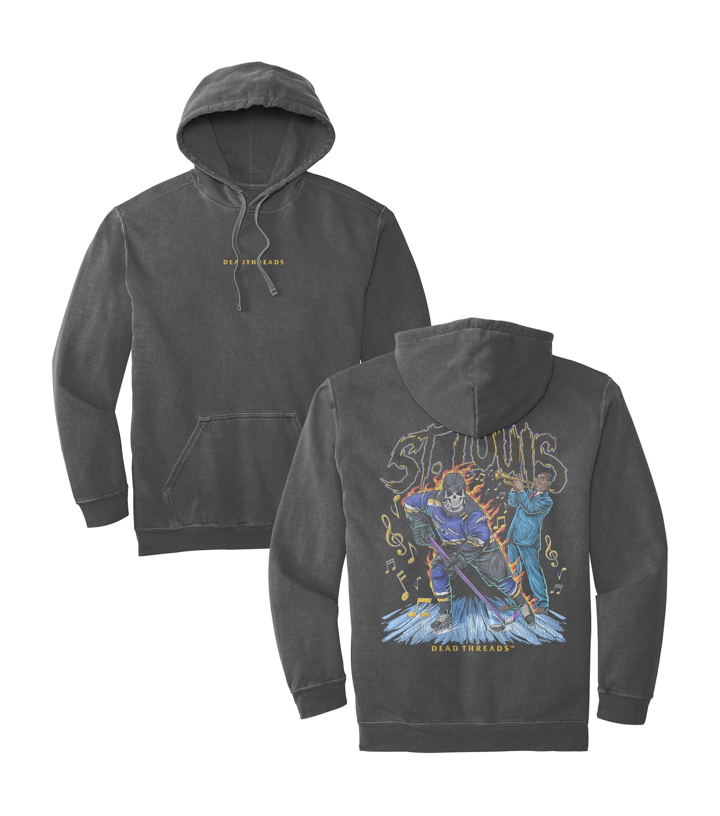 ST. LOUIS HOCKEY - “DT ESSENTIAL" HOODIE – Hoodie – Dead Threads Apparel