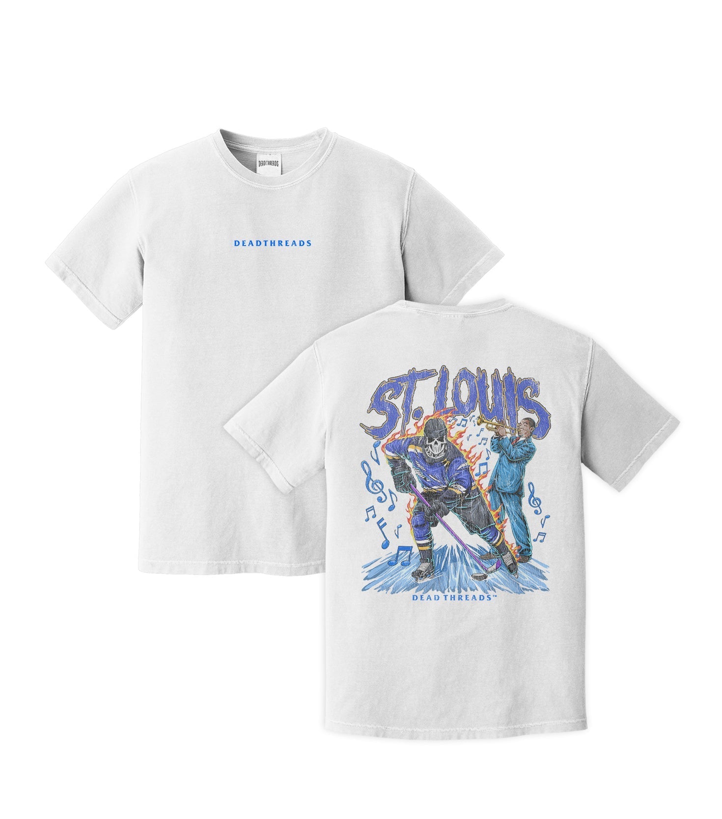 ST. LOUIS HOCKEY - “DT ESSENTIAL" PREMIUM T - SHIRT – T-Shirt – Dead Threads Apparel