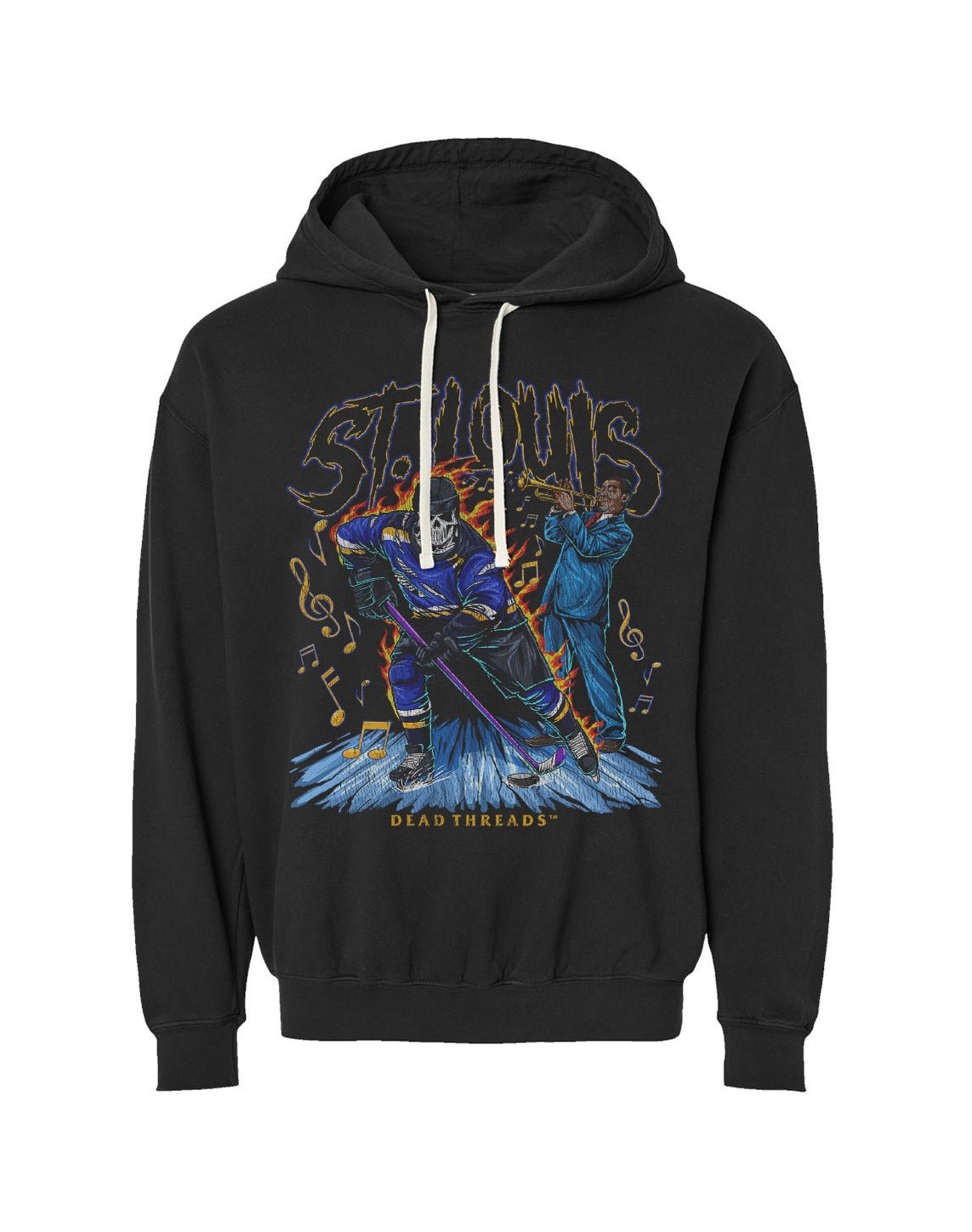 ST. LOUIS HOCKEY - LIGHTWEIGHT HOODIE – Lightweight – Dead Threads Apparel