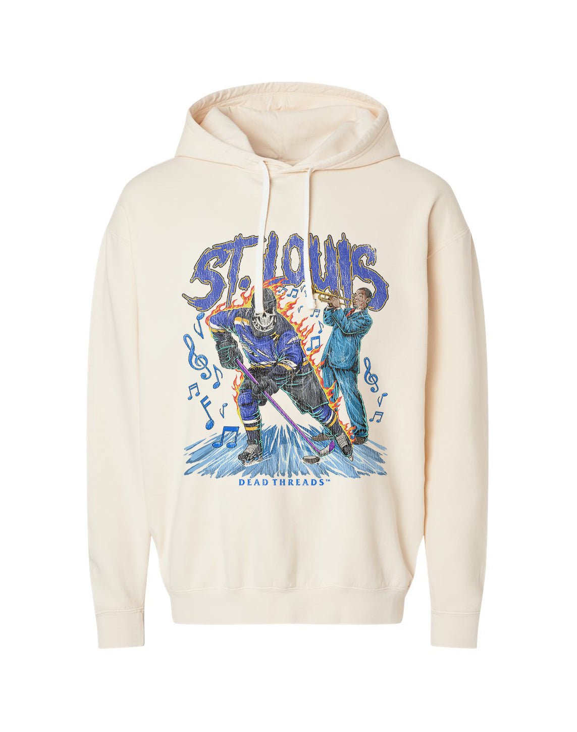 ST. LOUIS HOCKEY - LIGHTWEIGHT HOODIE – Lightweight – Dead Threads Apparel